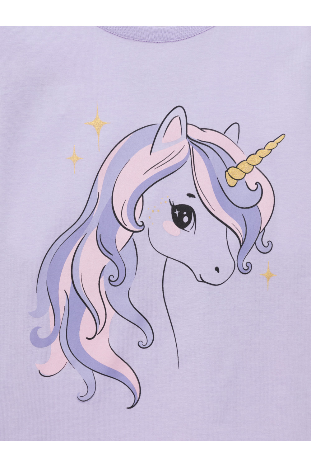 Crockid Пижама К 1606 пастельно-лиловый, звездный вальс Crockid