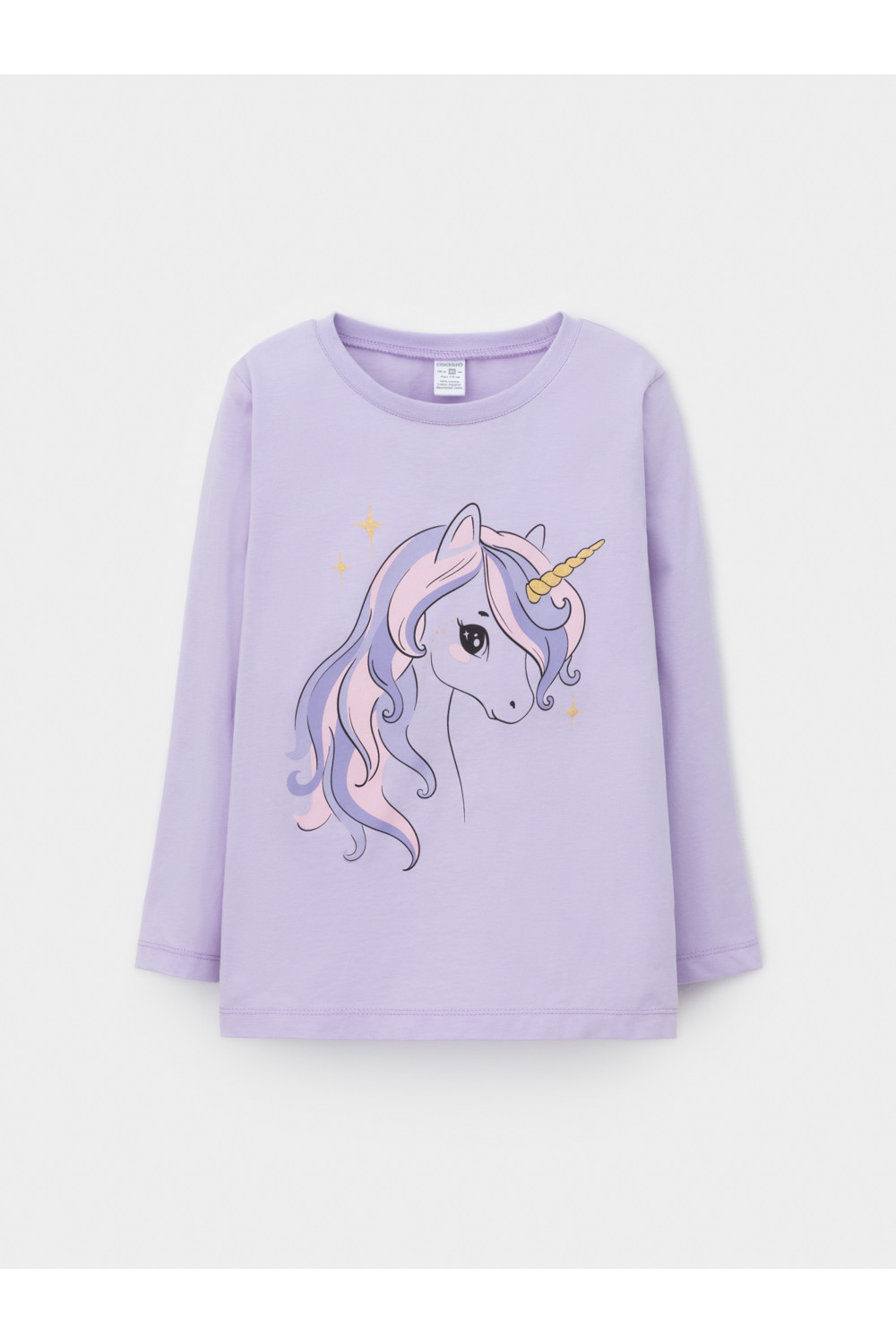 Crockid Пижама К 1606 пастельно-лиловый, звездный вальс Crockid