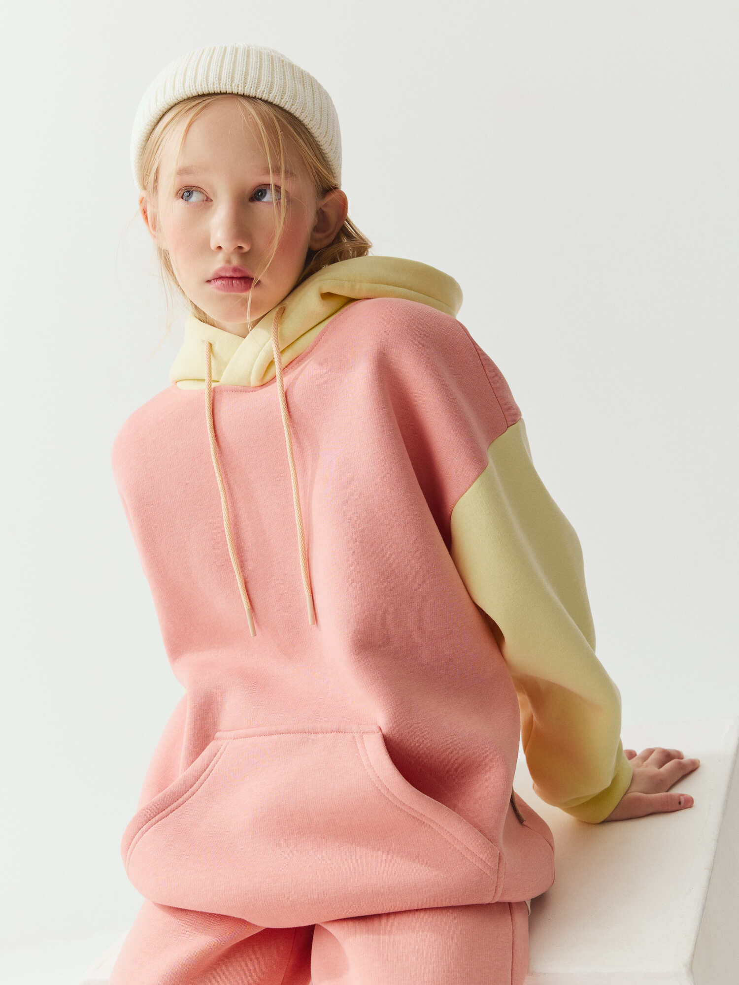 Худи колор блок