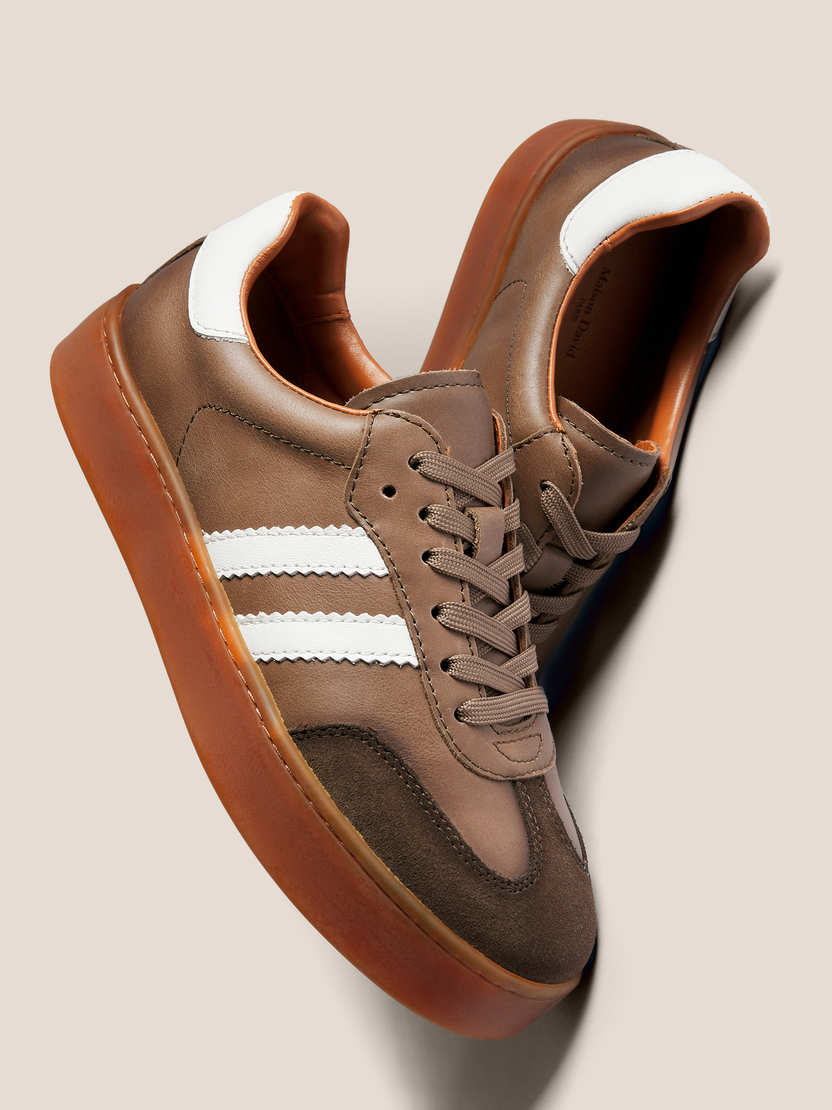 Женские кеды MAISON DAVID 4704260, серовато-коричневый