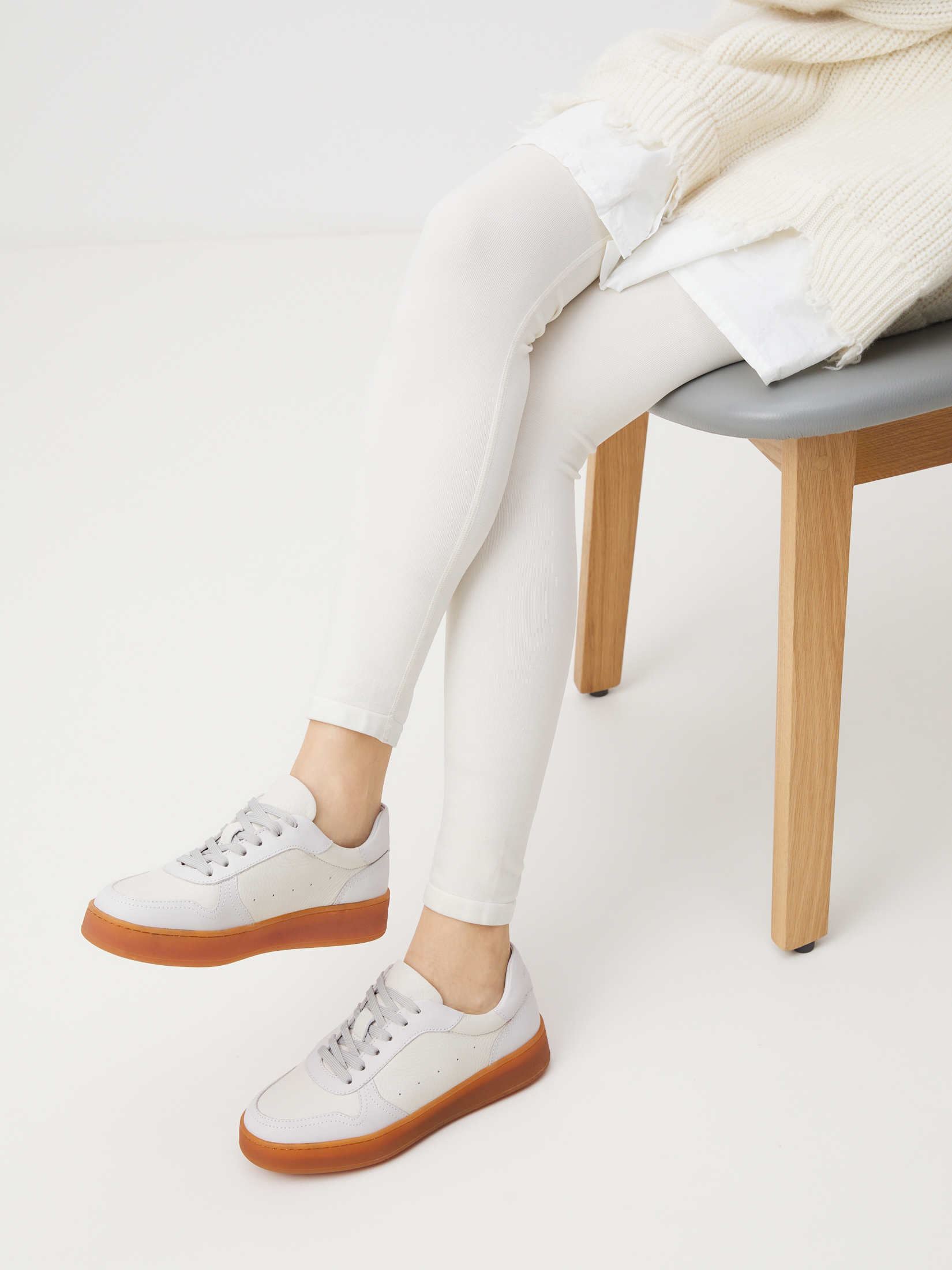 Женские кеды MAISON DAVID 4096998, молочно-белый