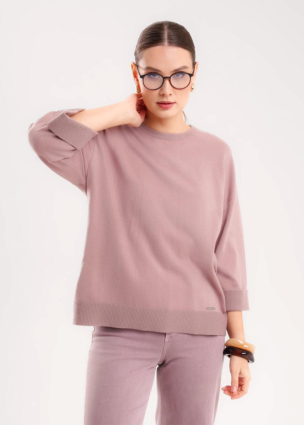 CLE 364609вн Джемпер женский 364609вн кофейный