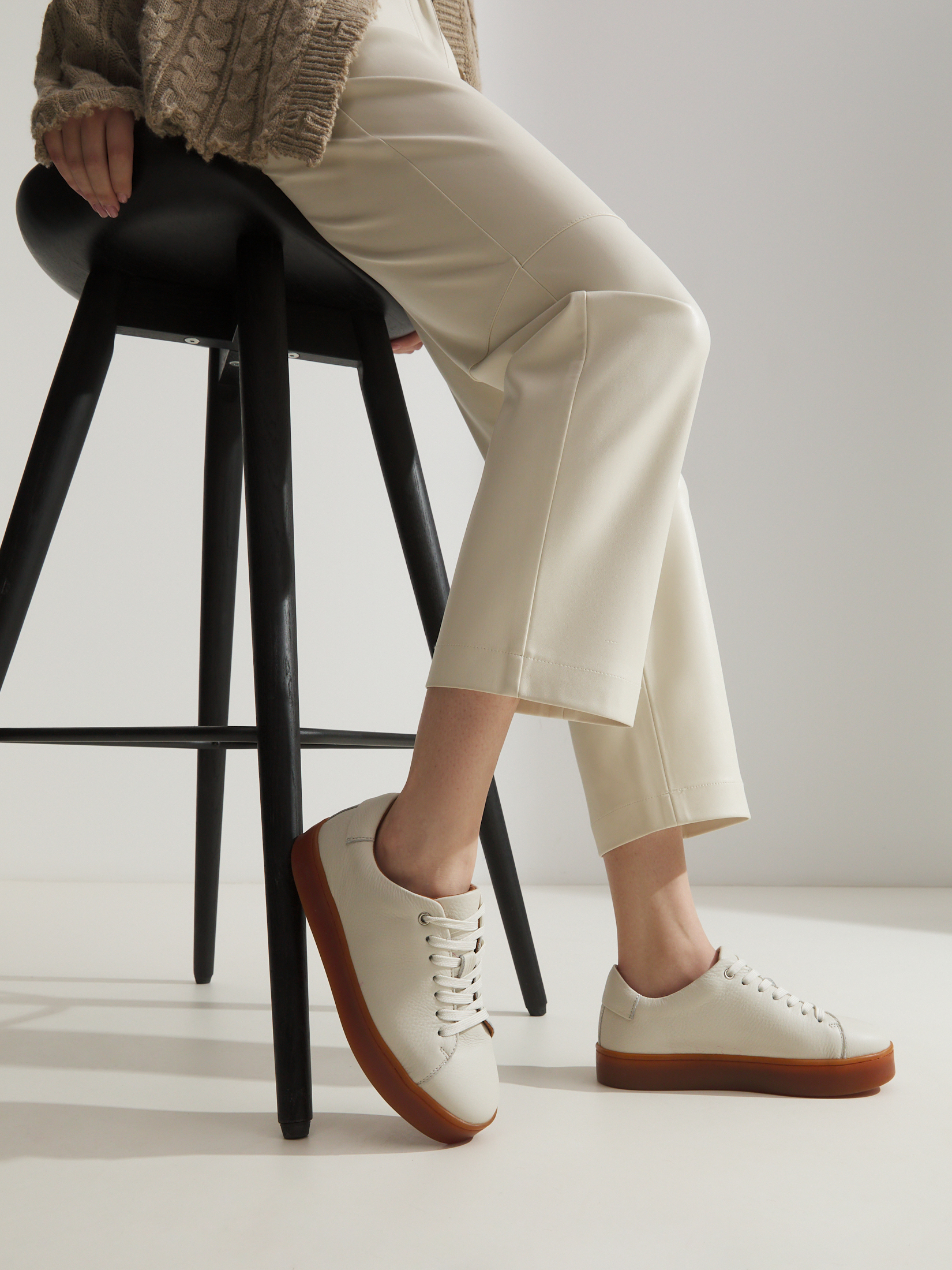 Женские кеды MAISON DAVID 4250444, молочно-белый