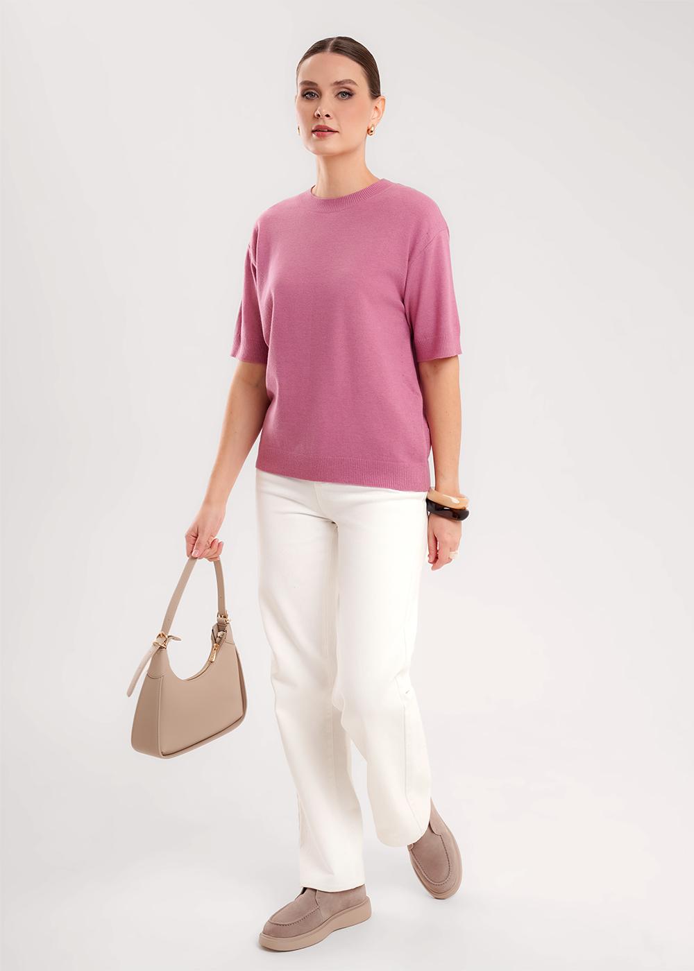 CLE 364608вн Джемпер женский 364608вн т.розовый