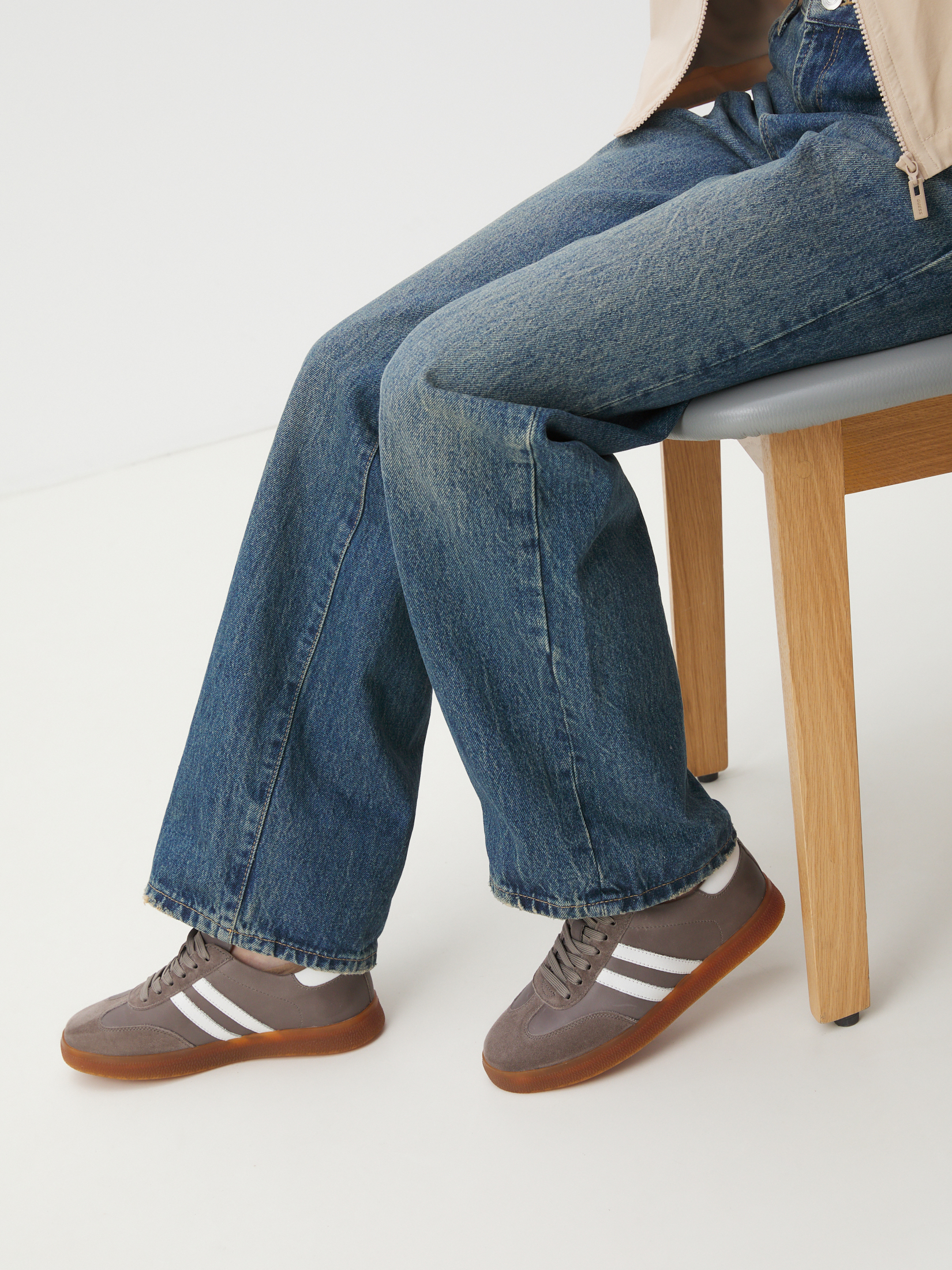 Женские кеды MAISON DAVID 4334910, серо-коричневый