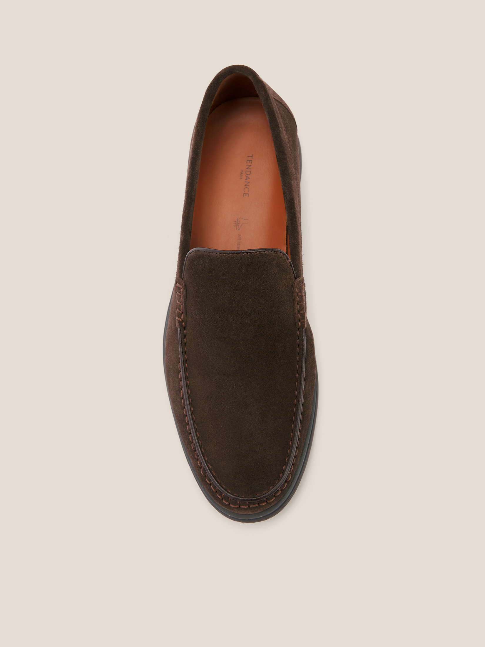 Мужские лоферы TENDANCE 4479787, темно-коричневый