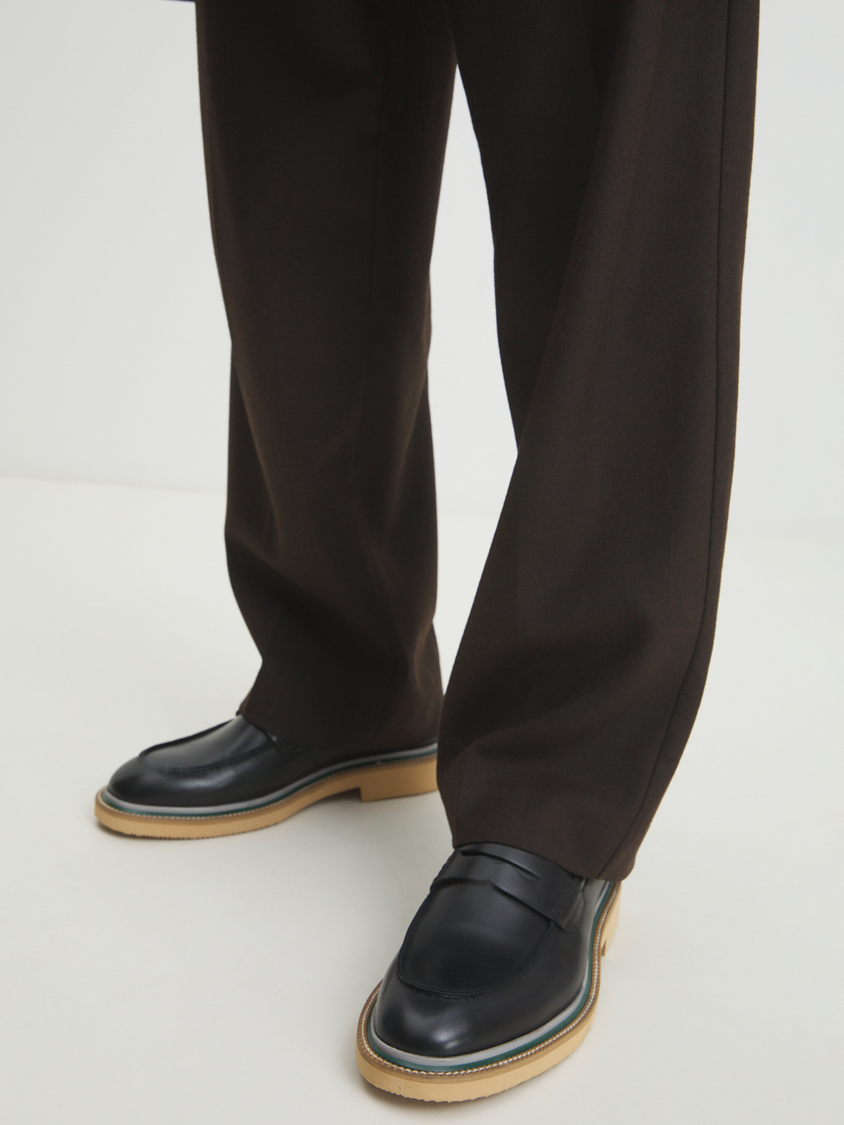 Мужские лоферы TENDANCE 4325562, черный