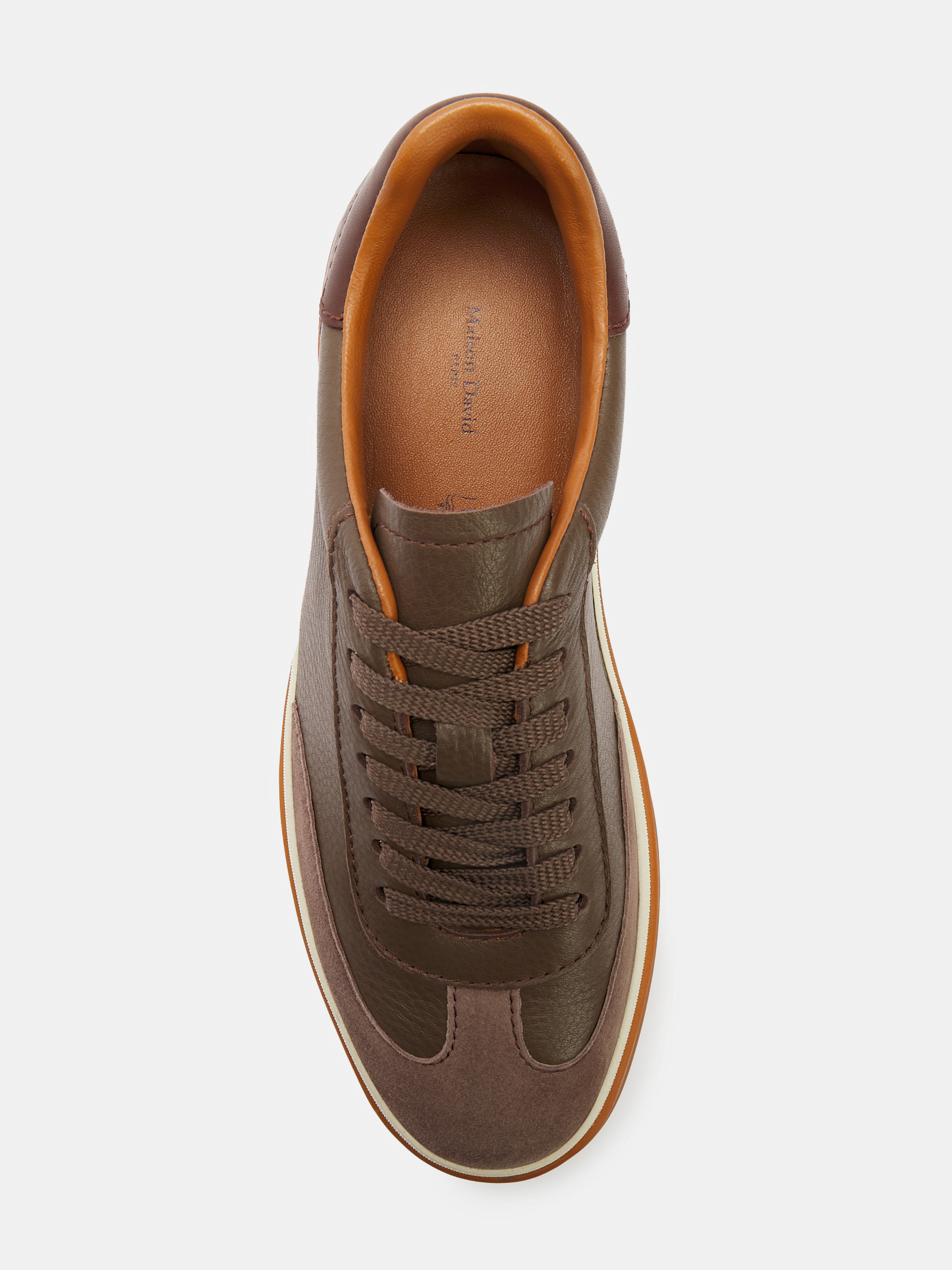 Женские кеды MAISON DAVID 4391104, зеленовато-коричневый