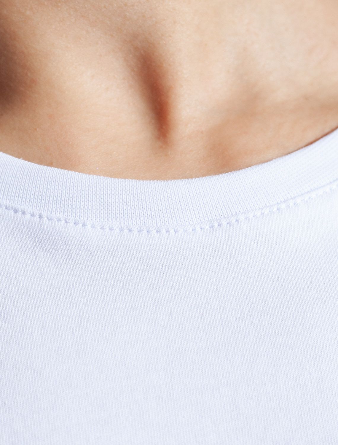 Свободная футболка с принтом из премиального хлопка с эластаном D49.146 белый_care