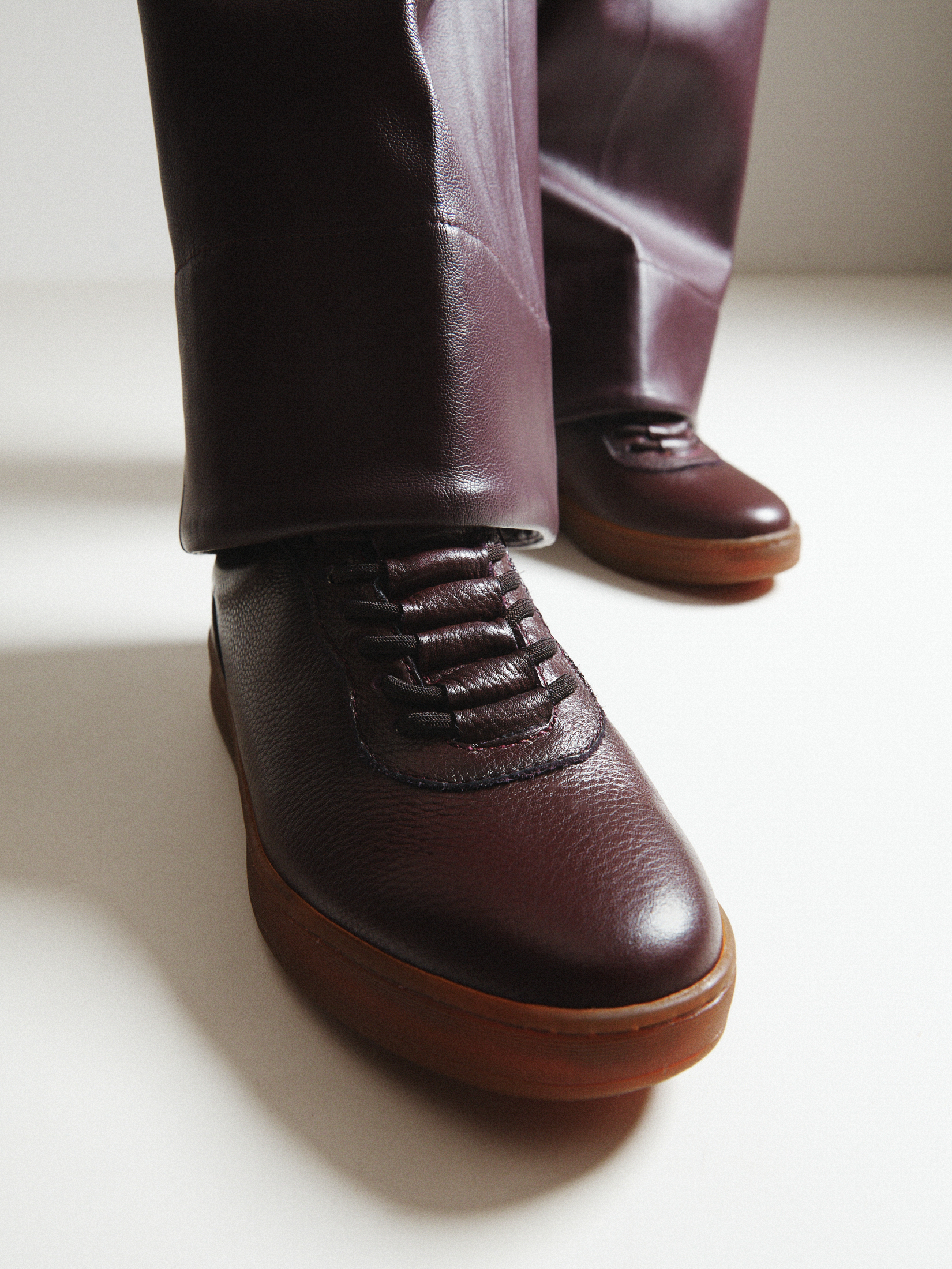 Женские кеды MAISON DAVID 4250625, бордовый