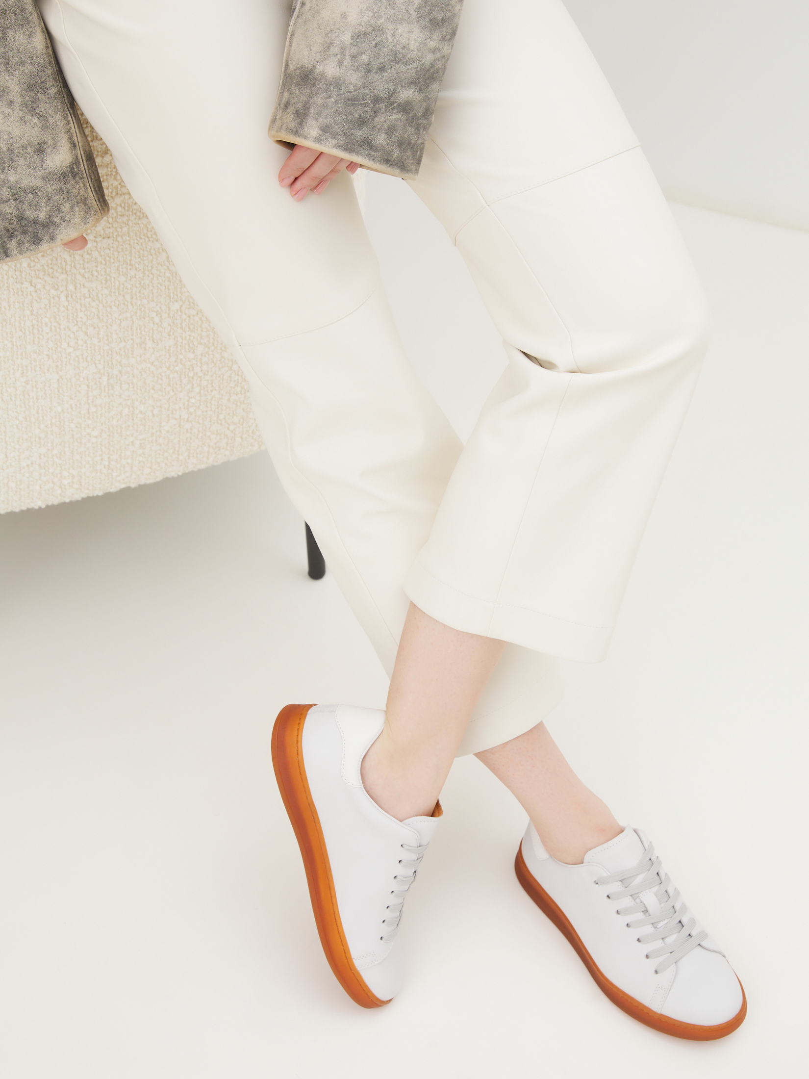 Женские кеды MAISON DAVID 4174980, бледно-серый