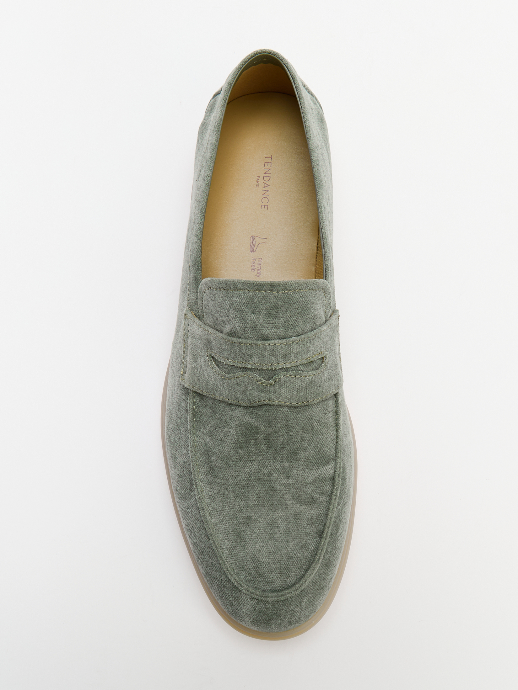 Мужские лоферы TENDANCE 4452490, серовато-зеленый