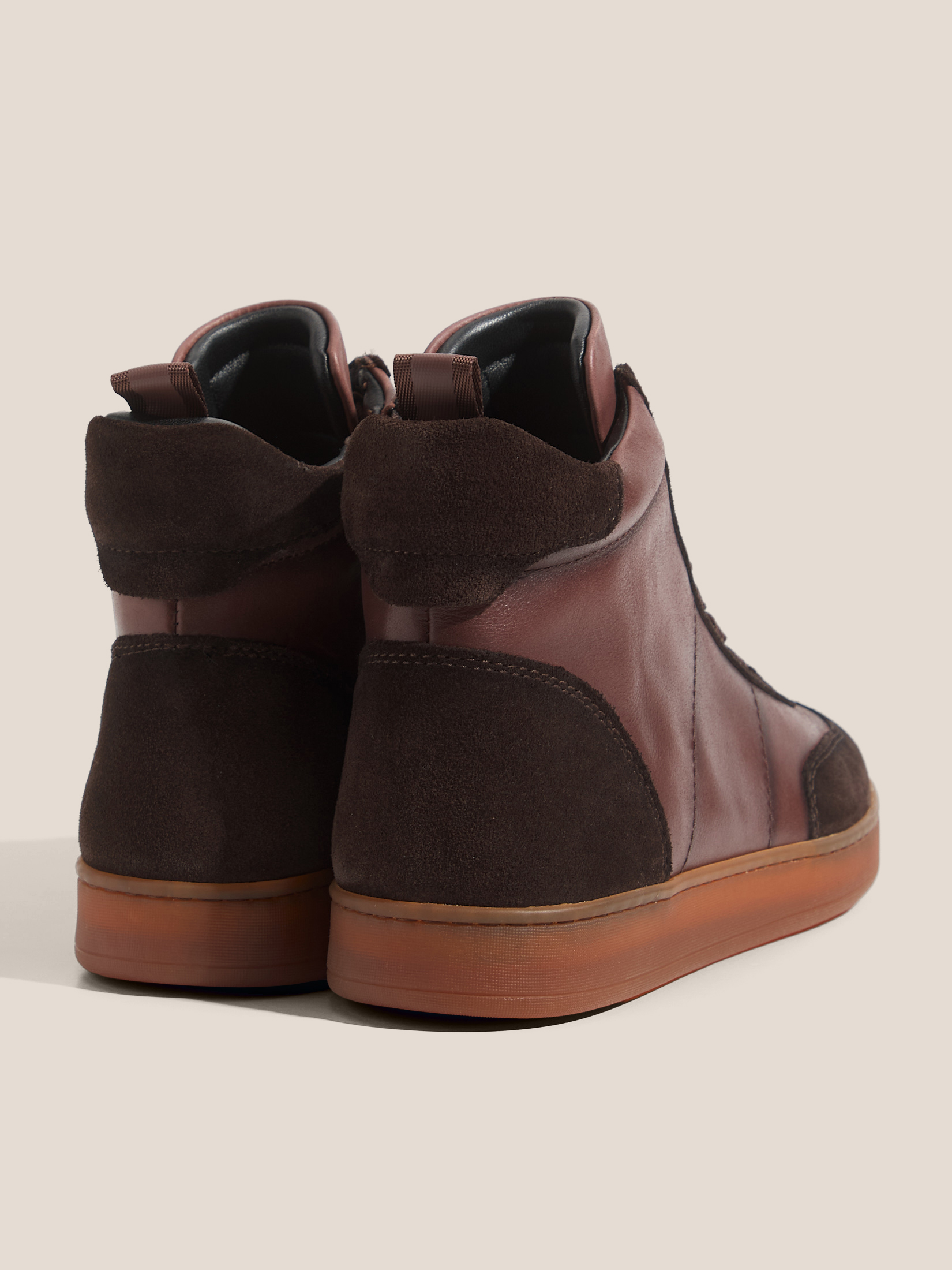 Женские высокие кеды MAISON DAVID 4705775, серовато-коричневый