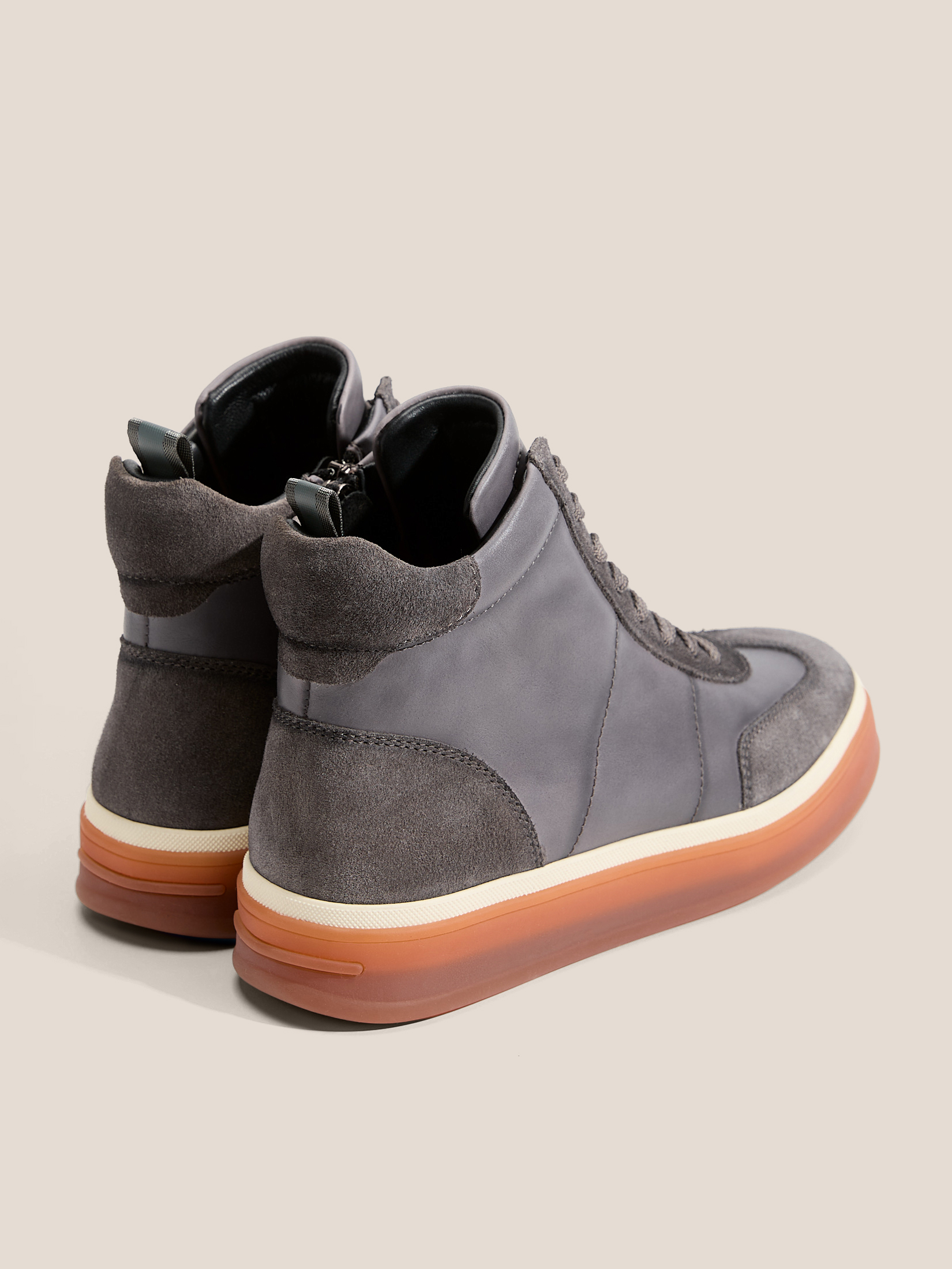 Женские высокие кеды MAISON DAVID 4706168, серый