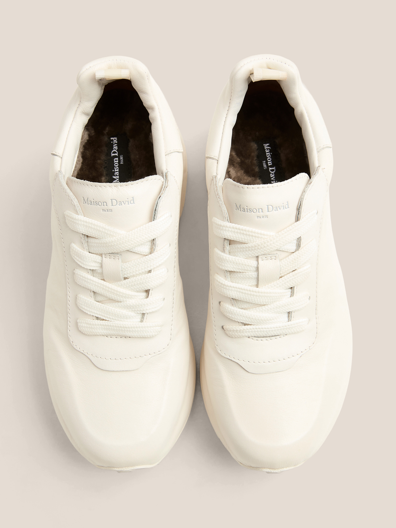 Женские кроссовки MAISON DAVID 3480216, молочно-белый