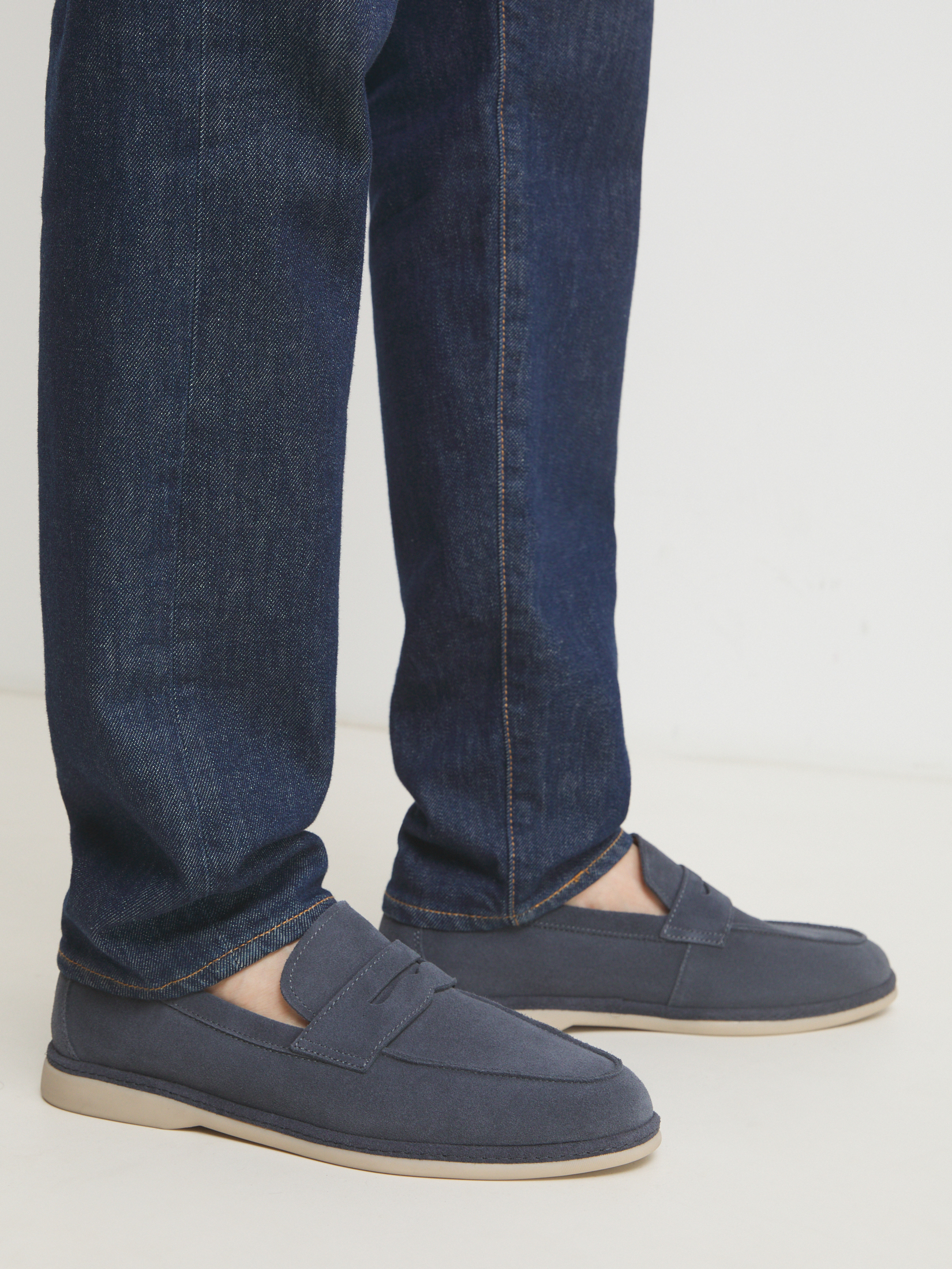 Мужские лоферы TENDANCE 3755783, антрацитовый