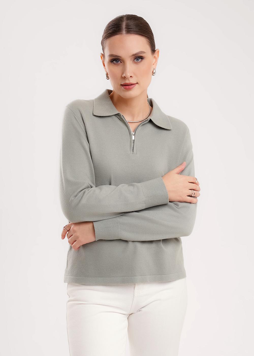 CLE 364627вн Джемпер женский 364627вн св.хаки