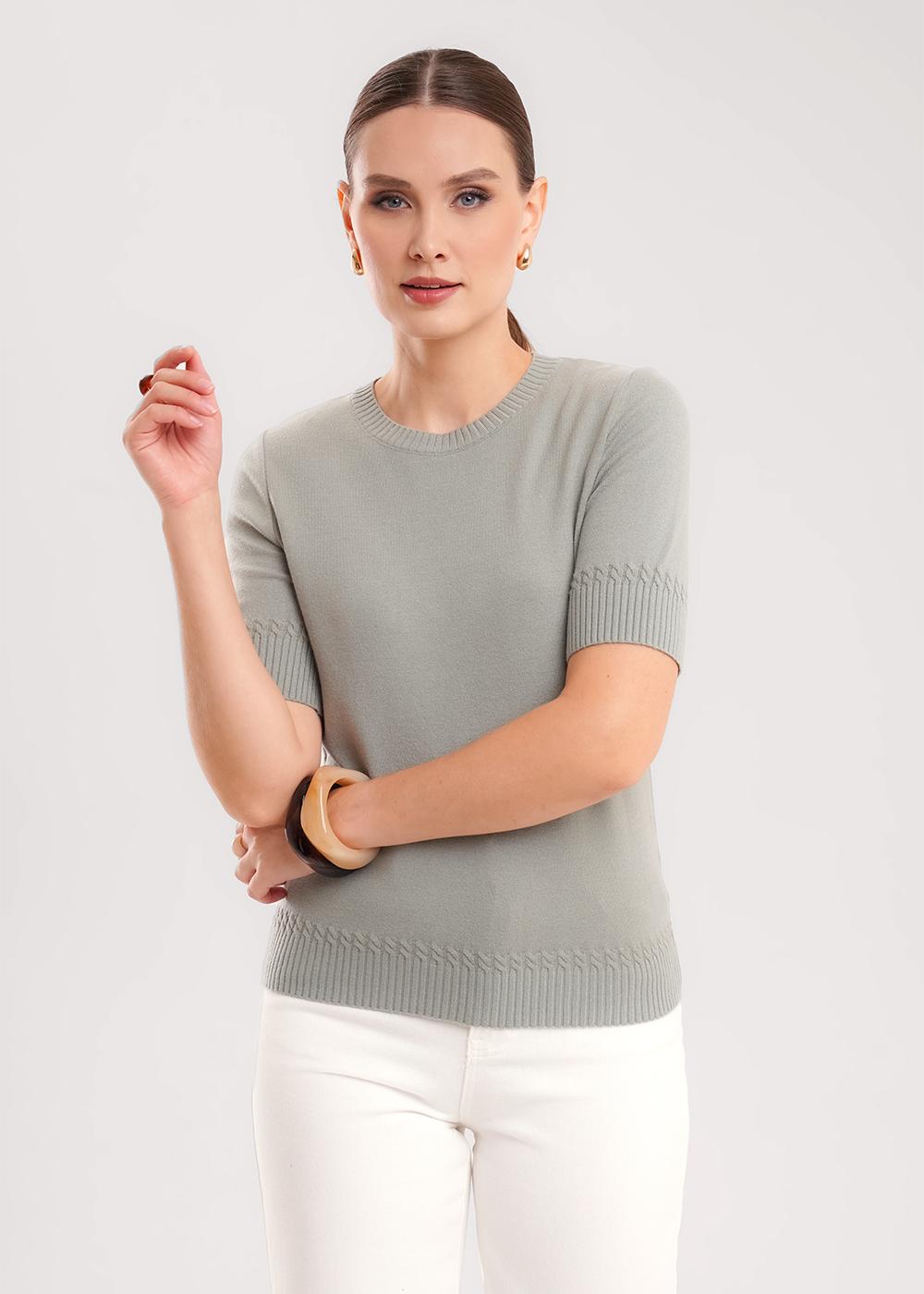 CLE 364610вн Джемпер женский 364610вн св.хаки