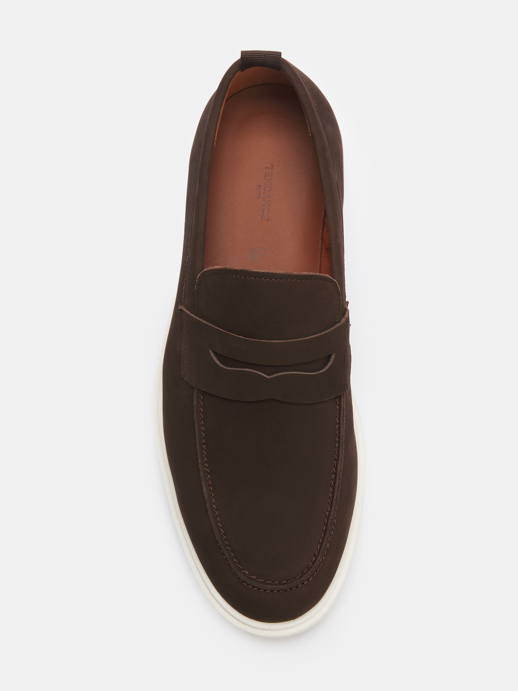 Мужские лоферы TENDANCE 4325153, темно-коричневый