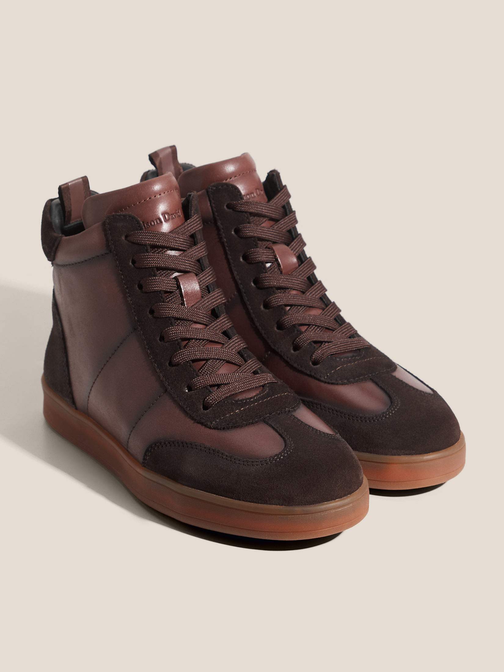 Женские высокие кеды MAISON DAVID 4705789, серовато-коричневый