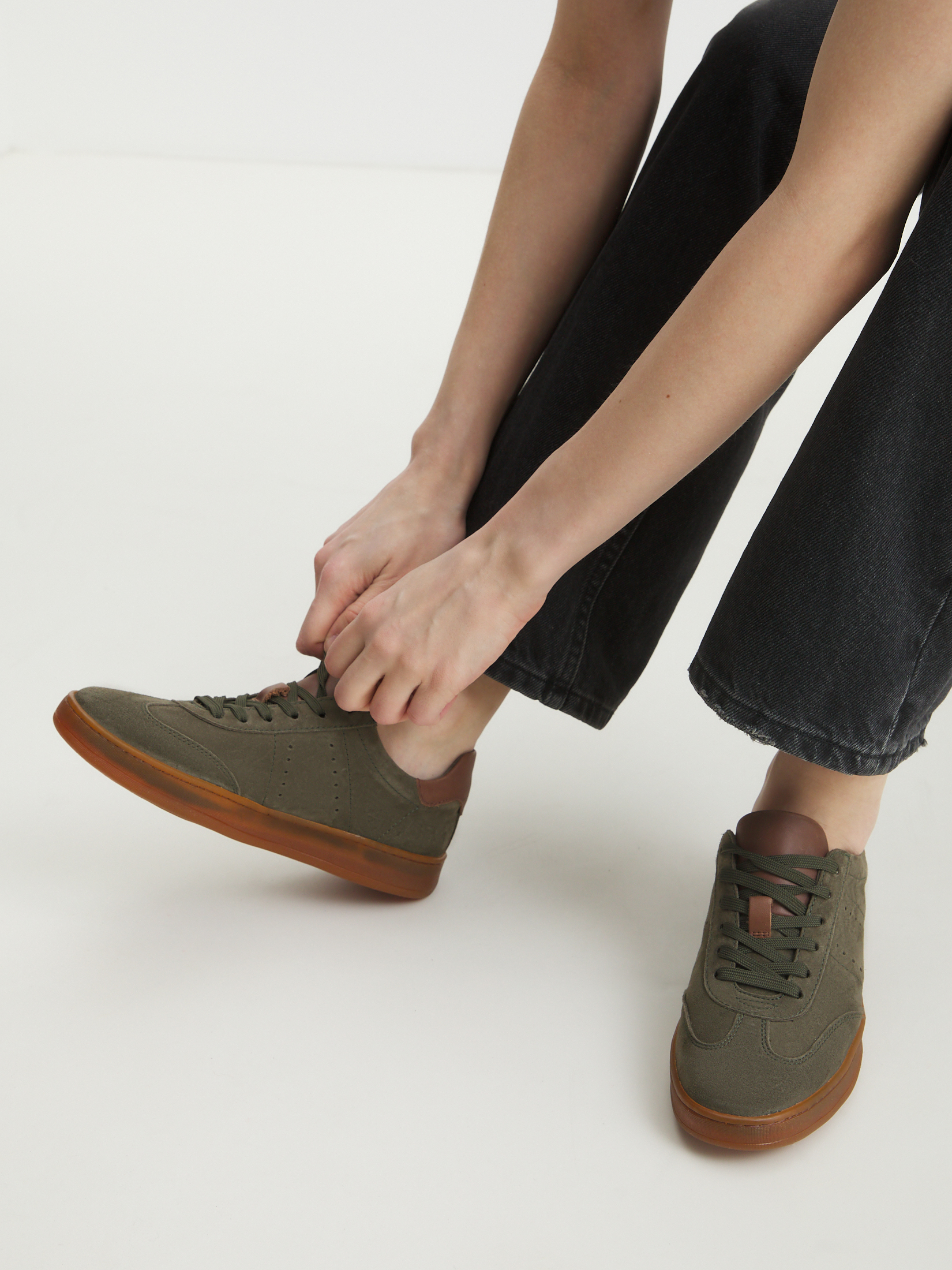 Женские кеды MAISON DAVID 4335347, серо-зеленый