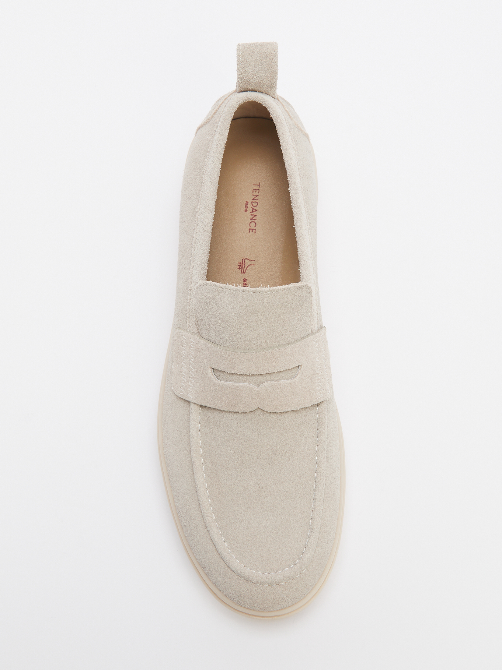 Мужские лоферы TENDANCE 4554840, пыльно-бежевый