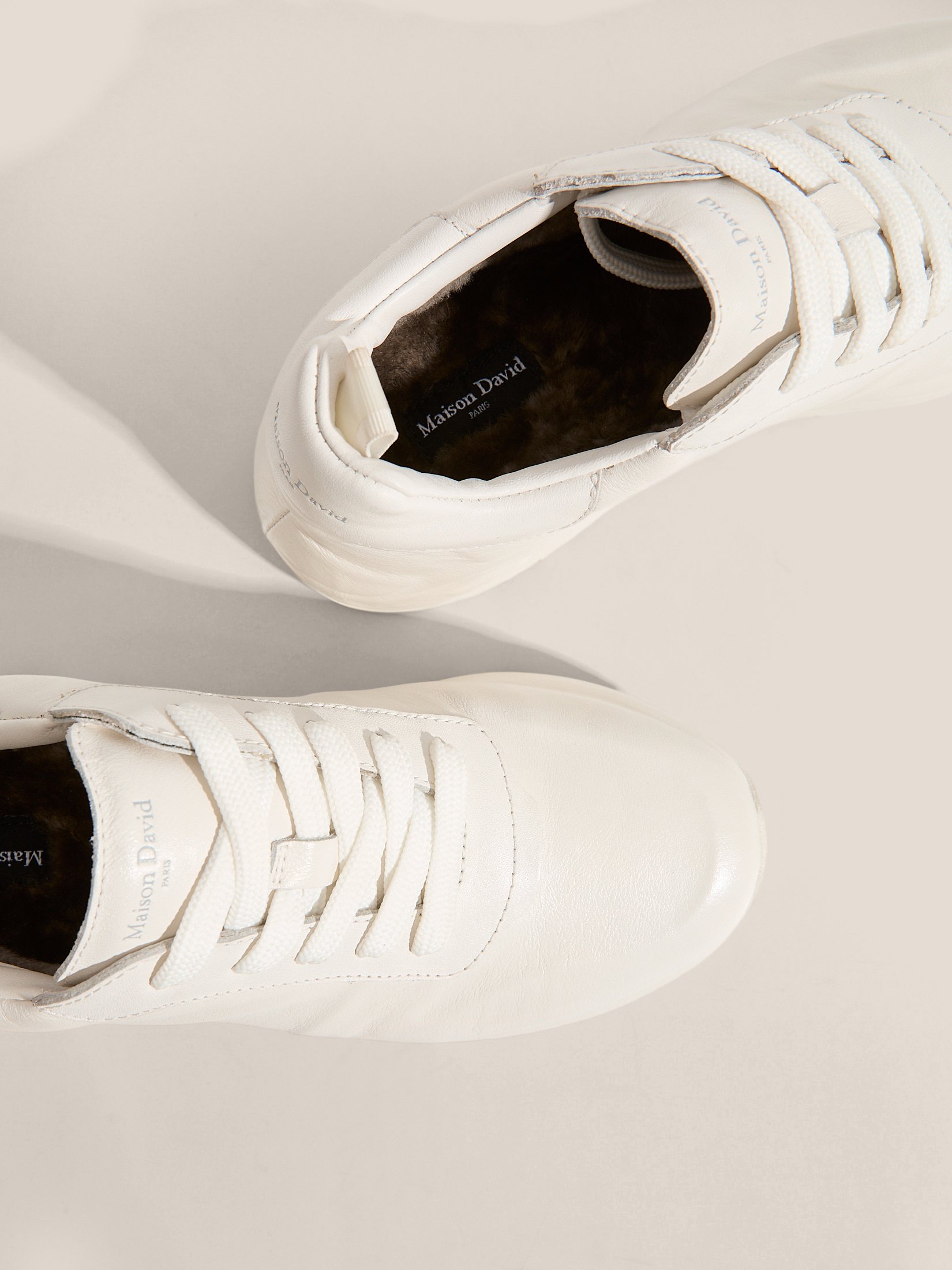 Женские кроссовки MAISON DAVID 3480216, молочно-белый