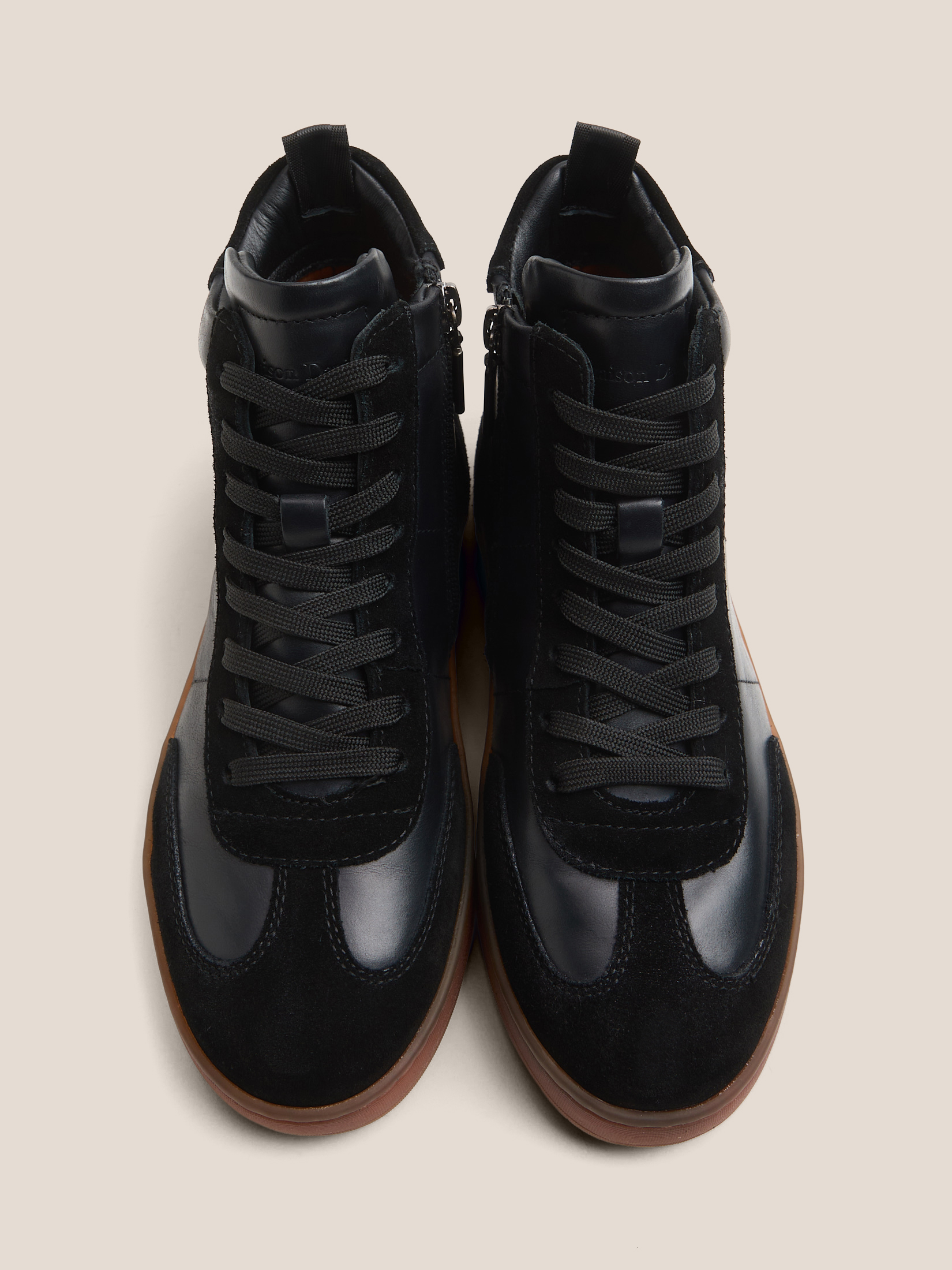 Женские высокие кеды MAISON DAVID 4705803, антрацитовый