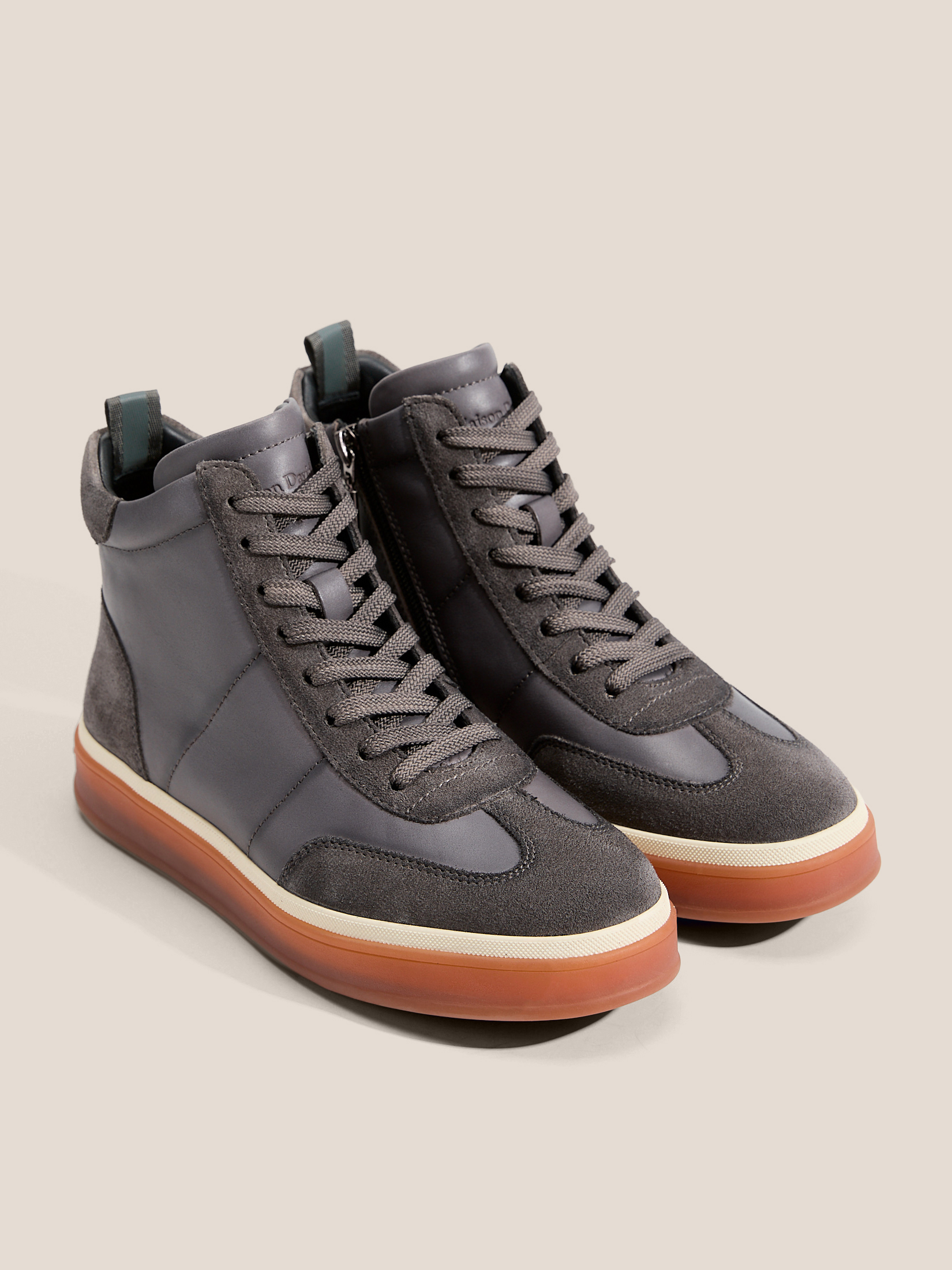 Женские высокие кеды MAISON DAVID 4706168, серый