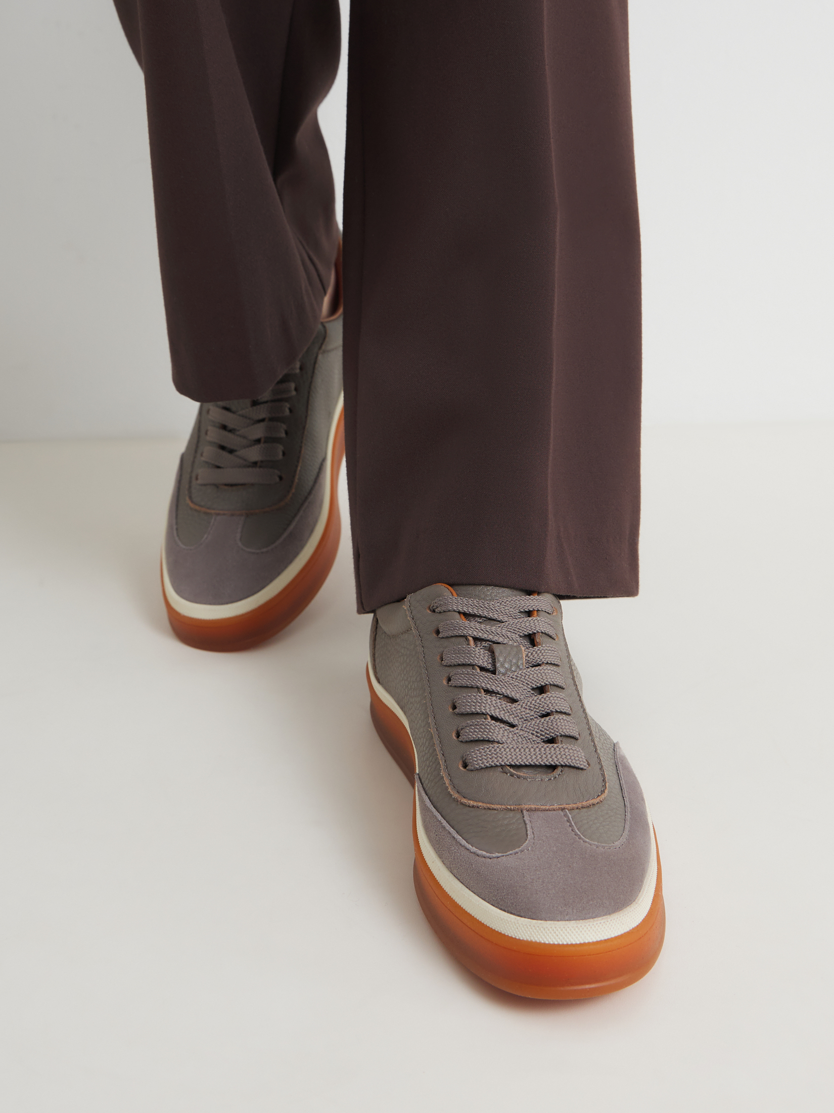 Женские кеды MAISON DAVID 4391118, коричневато-серый