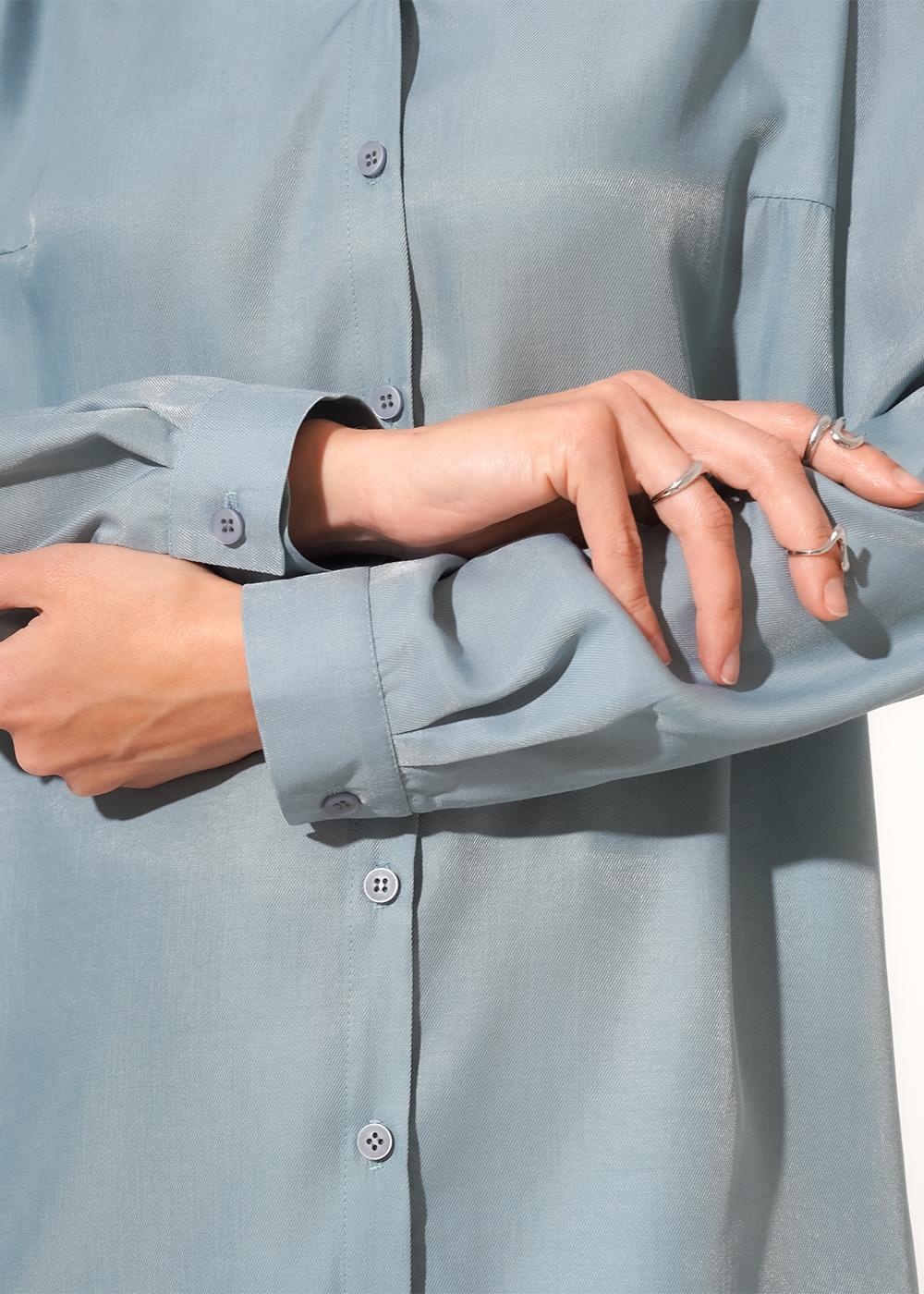 CLE 363260шп Блузка женская 363260шп зелёный