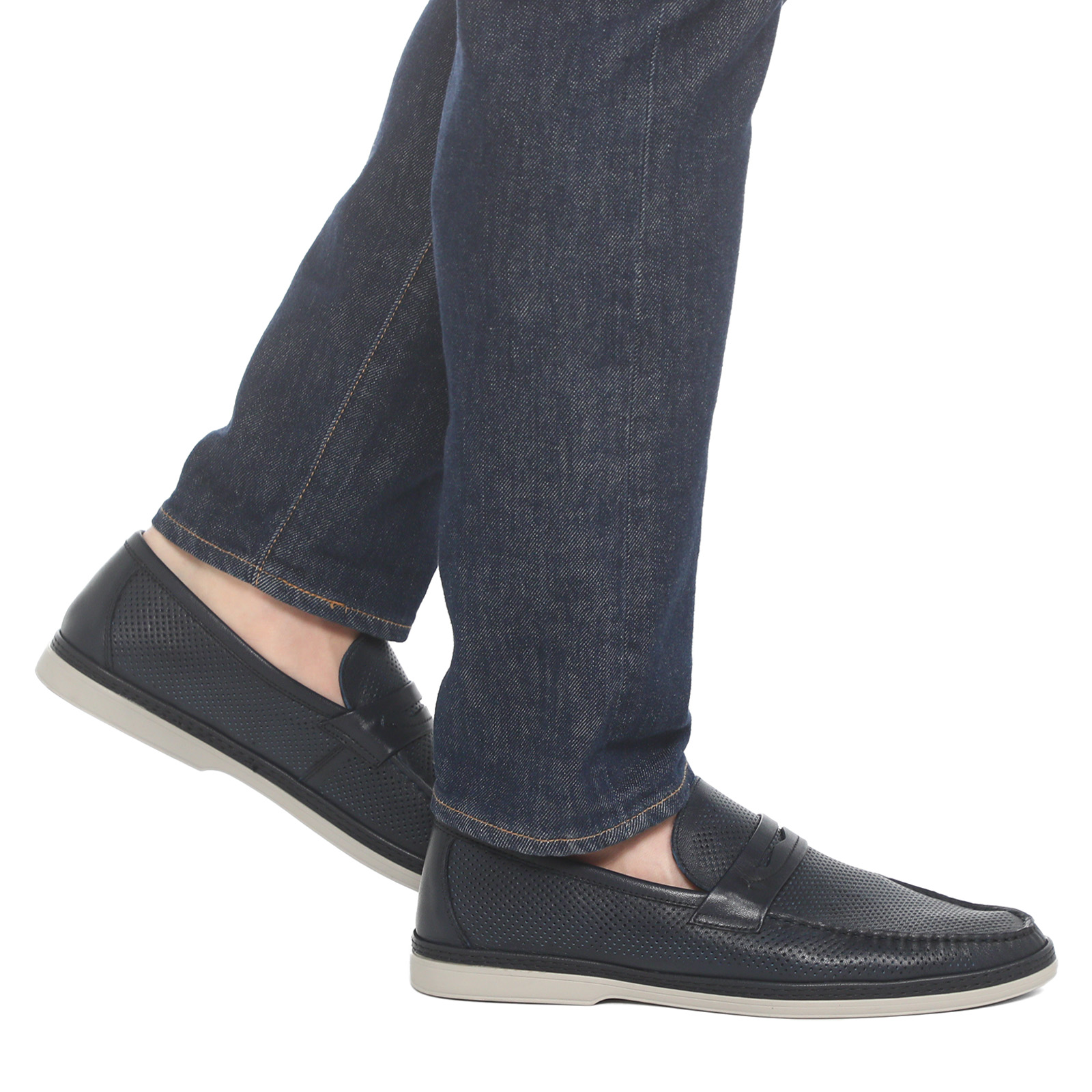 Мужские лоферы TENDANCE 2173B 3352196, темно-синий