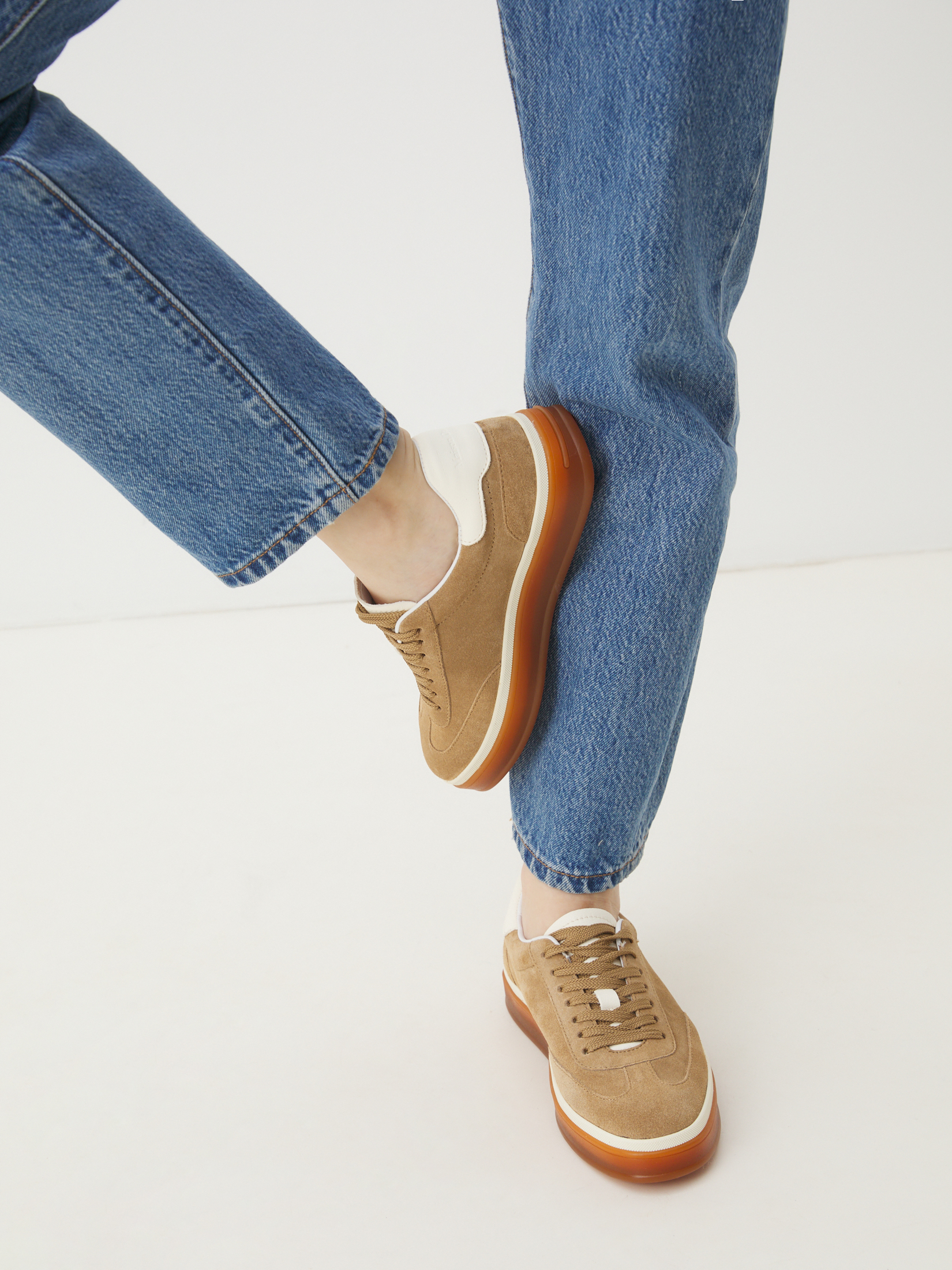 Женские кеды MAISON DAVID 4391301, бежево-коричневый