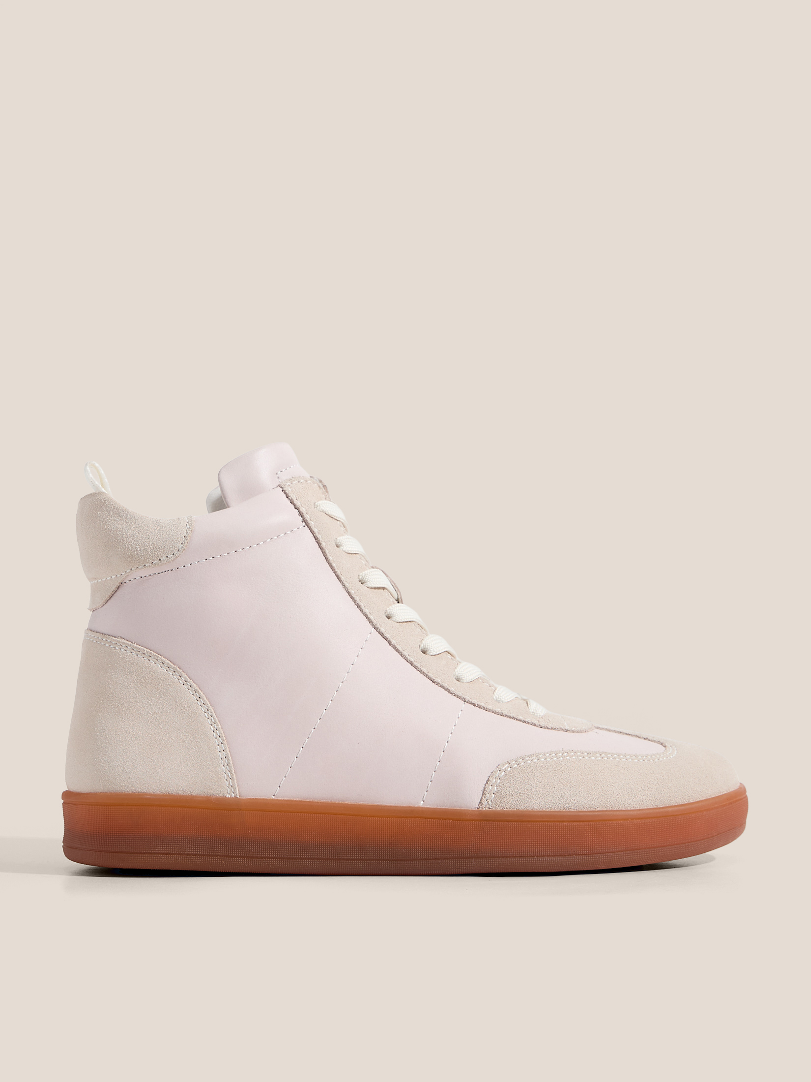 Женские высокие кеды MAISON DAVID 4705957, бледно-розовый