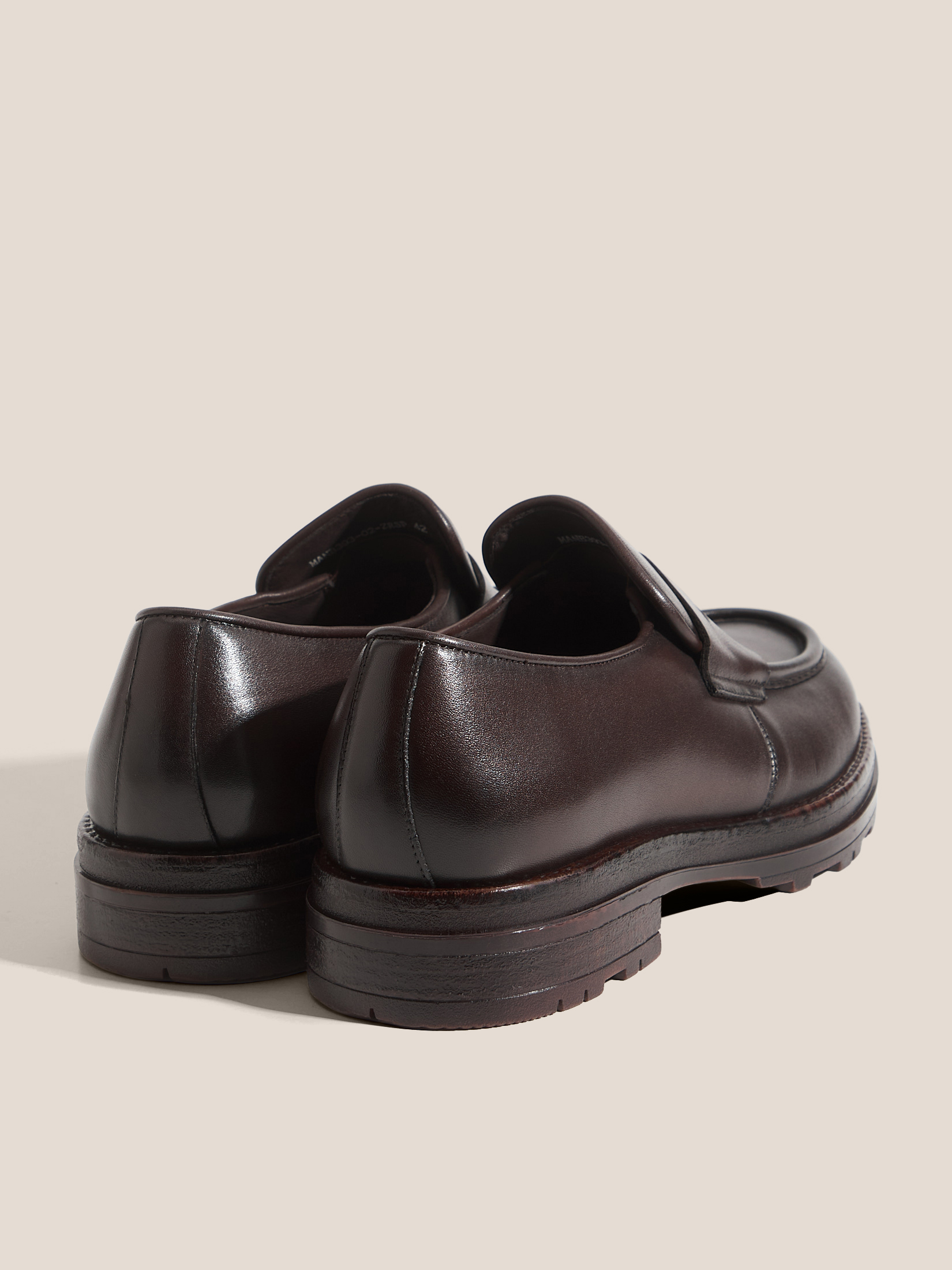 Мужские лоферы TENDANCE 4740467, темно-коричневый