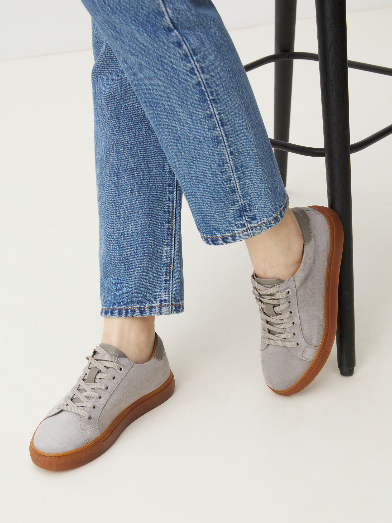 Женские кеды MAISON DAVID 4390512, светло-серый