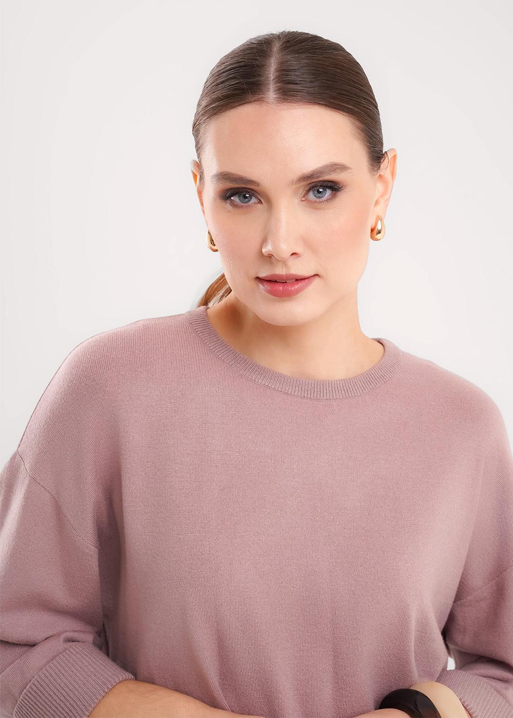 CLE 364609вн Джемпер женский 364609вн кофейный