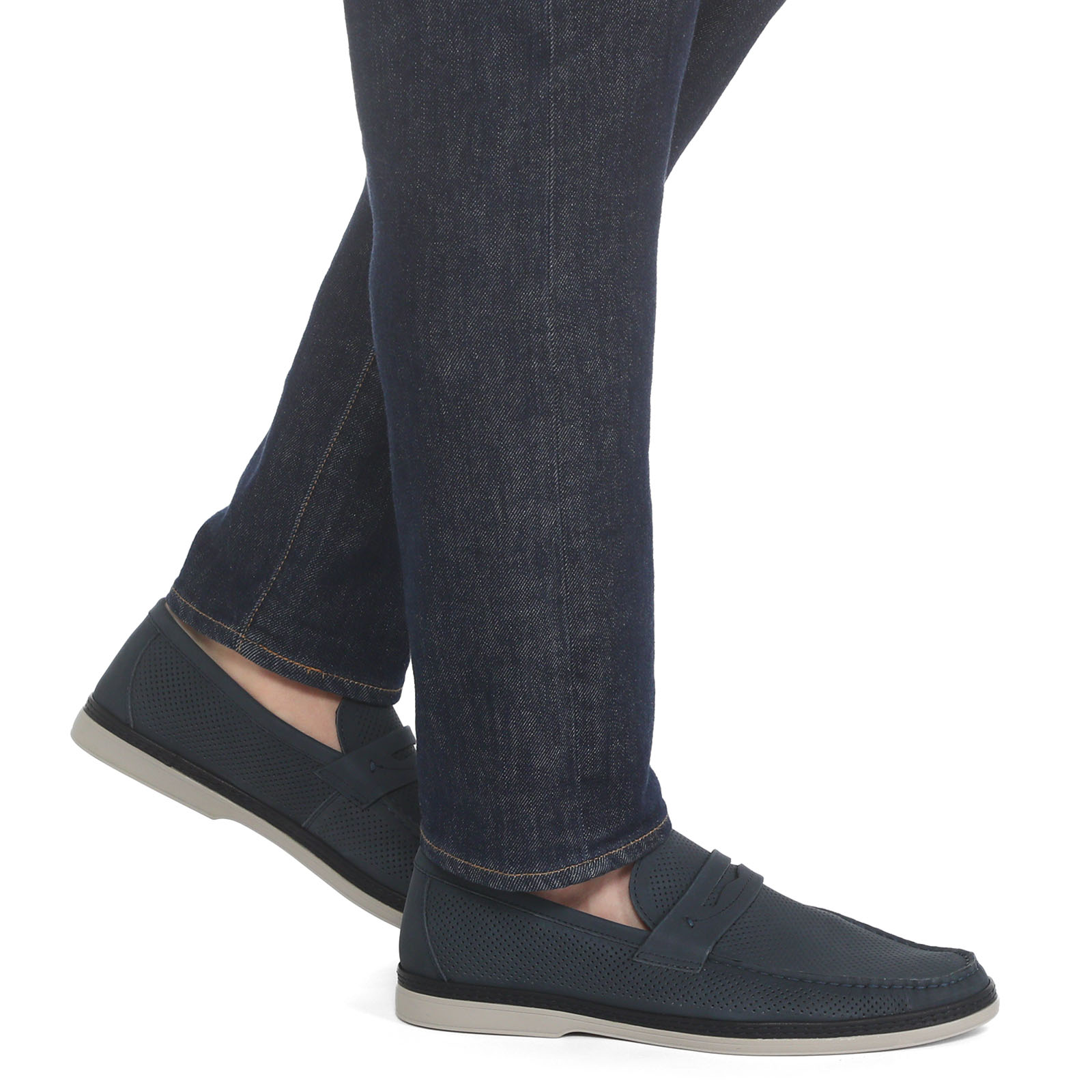 Мужские лоферы TENDANCE 2173B 3352201, темно-синий