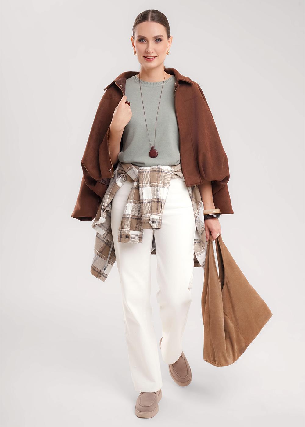 CLE 364610вн Джемпер женский 364610вн св.хаки