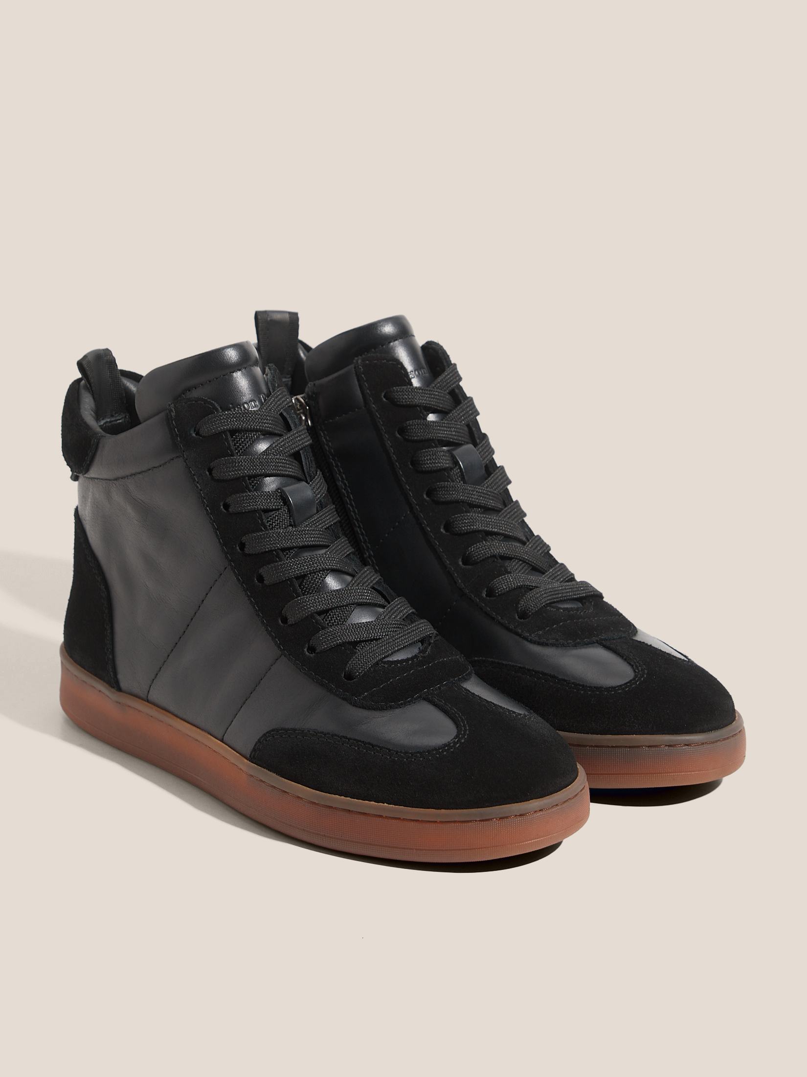 Женские высокие кеды MAISON DAVID 4705803, антрацитовый