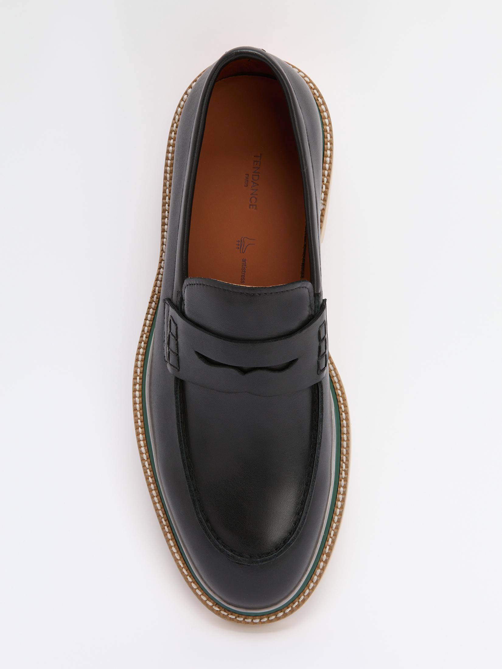 Мужские лоферы TENDANCE 4325562, черный