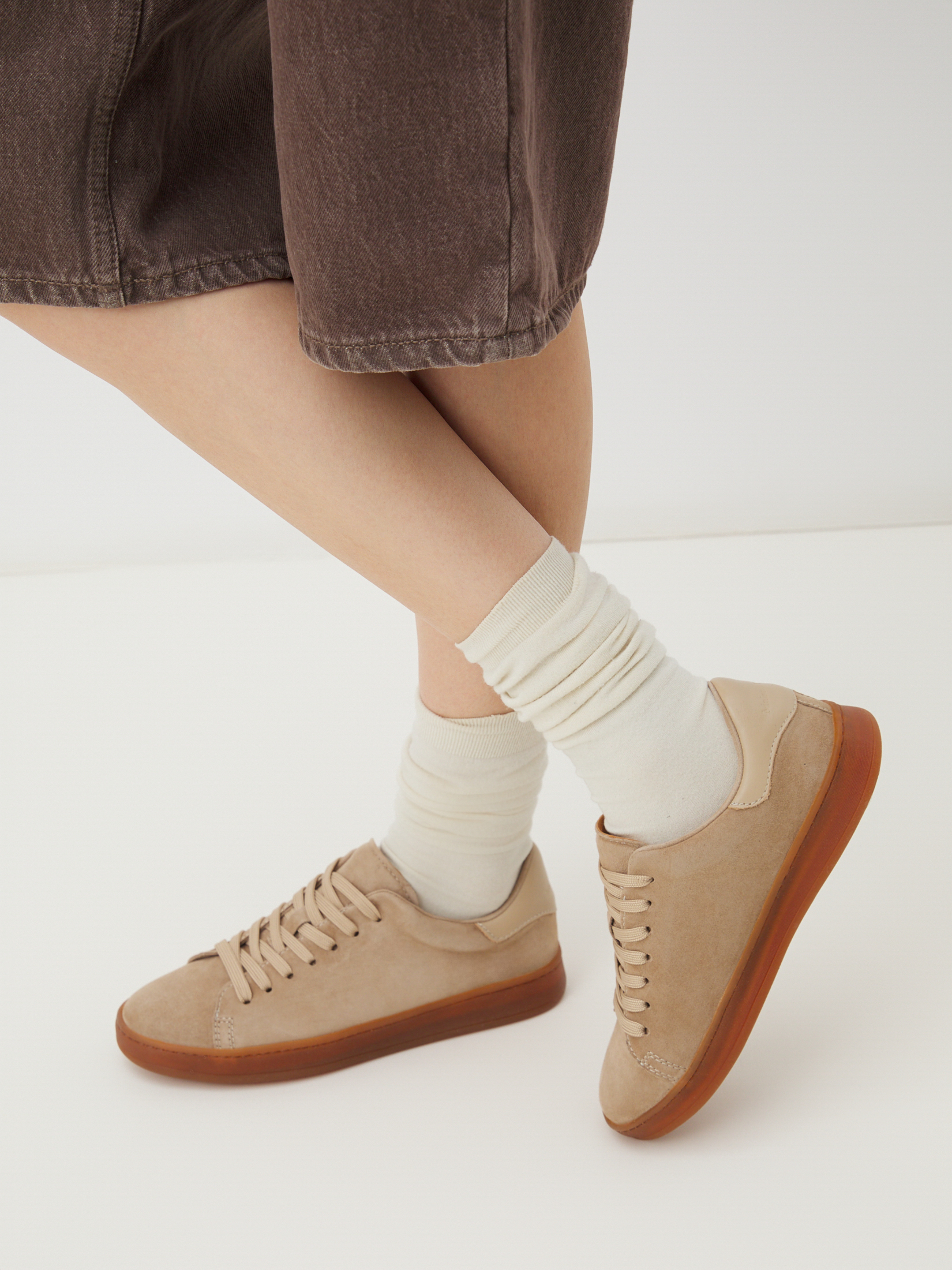 Женские кеды MAISON DAVID 4456313, коричнево-бежевый