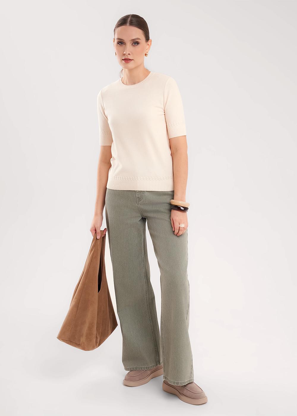 CLE 364610вн Джемпер женский 364610вн молочный