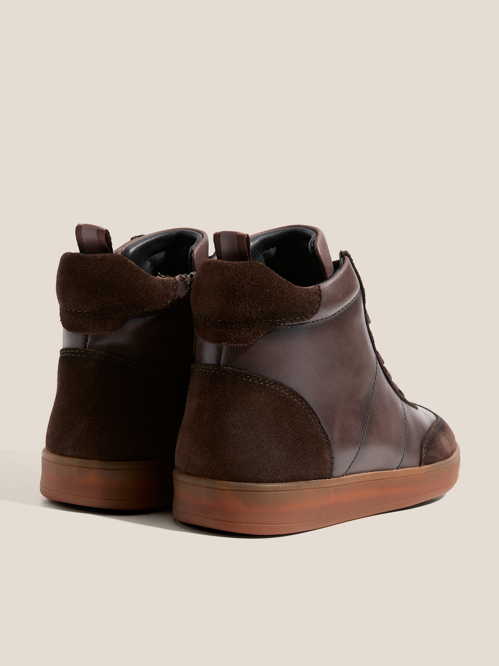 Женские высокие кеды MAISON DAVID 4705761, темно-коричневый