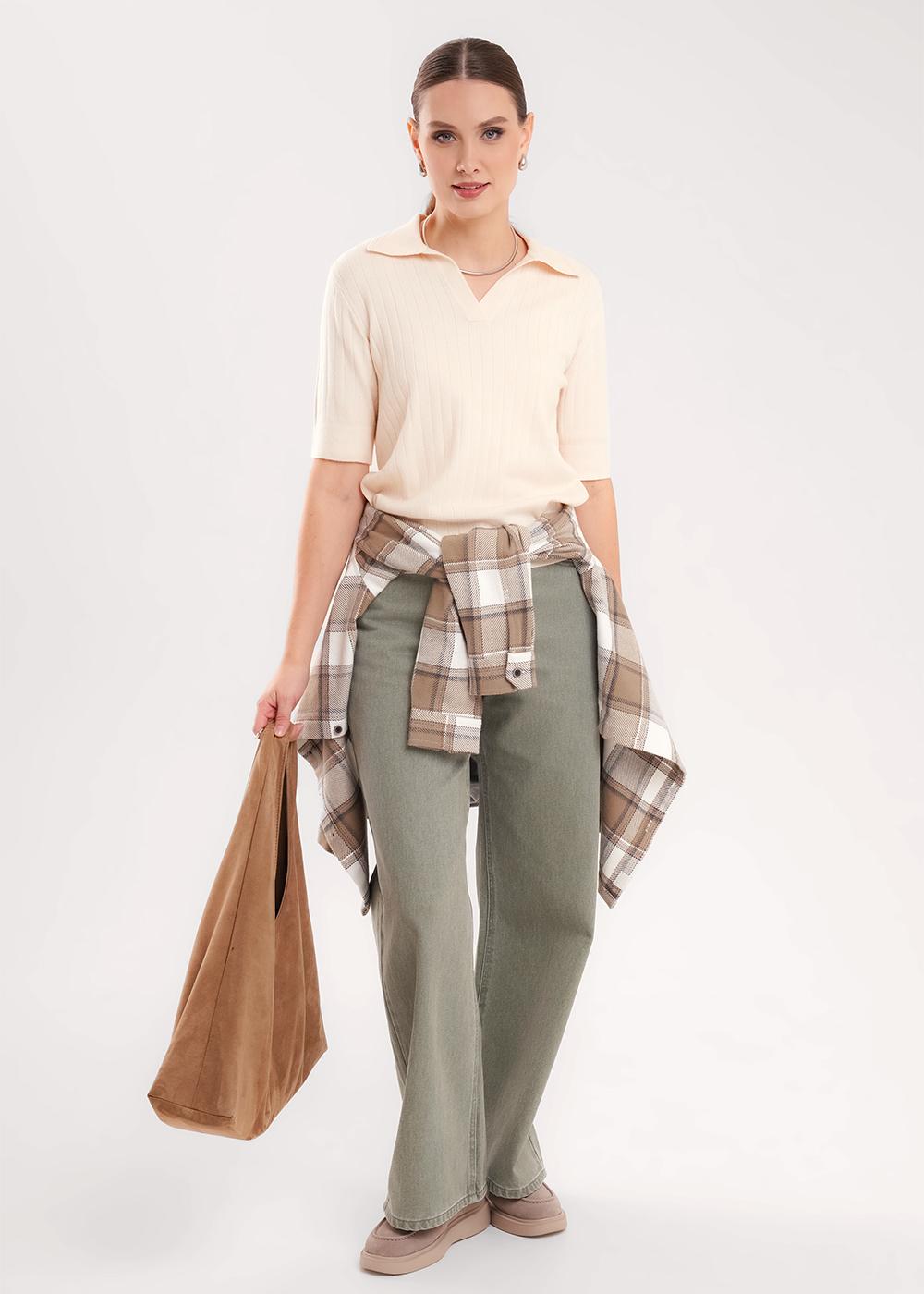 CLE 364618вн Джемпер женский 364618вн молочный