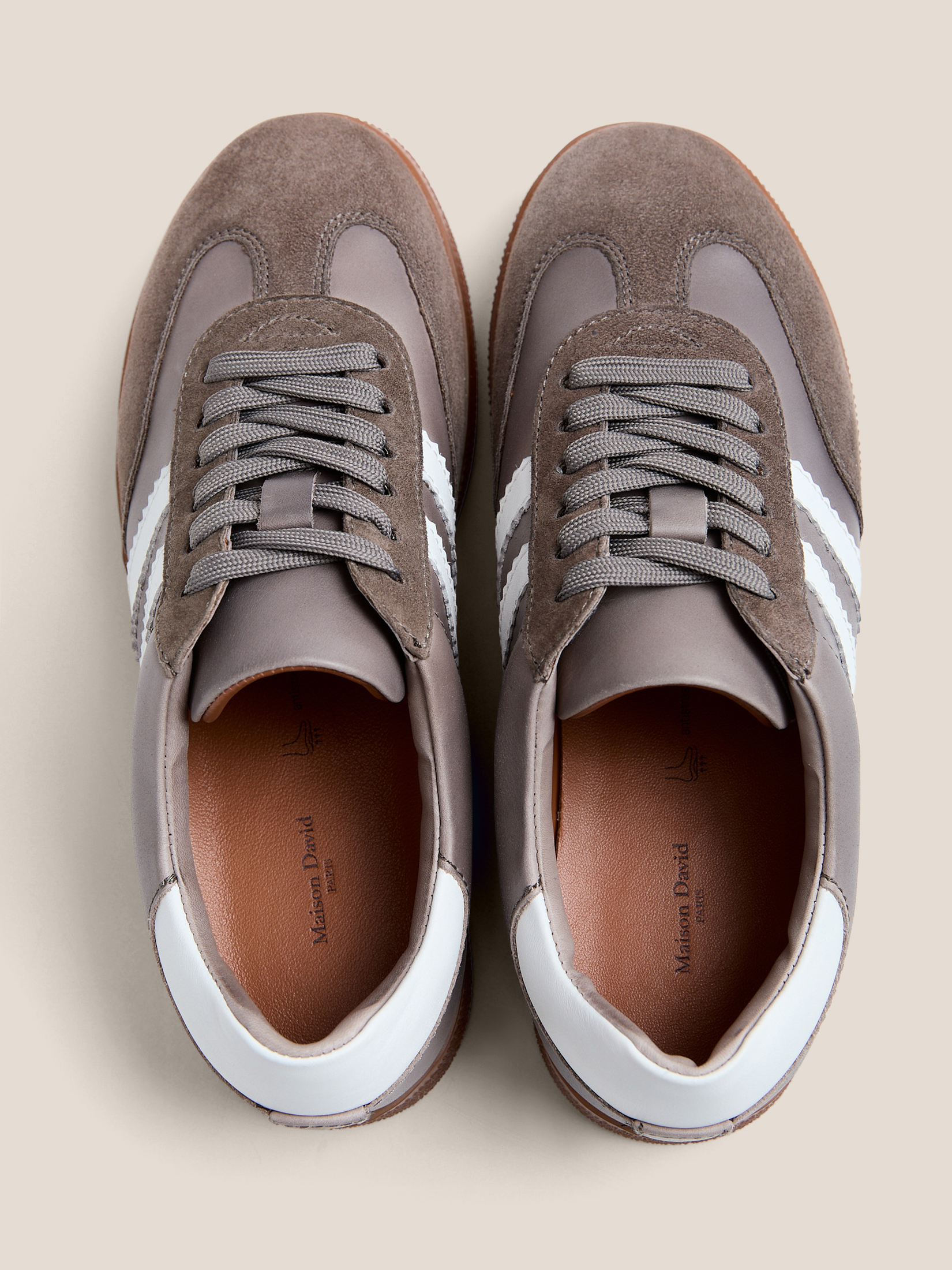 Женские кеды MAISON DAVID 4704161, розовато-коричневый