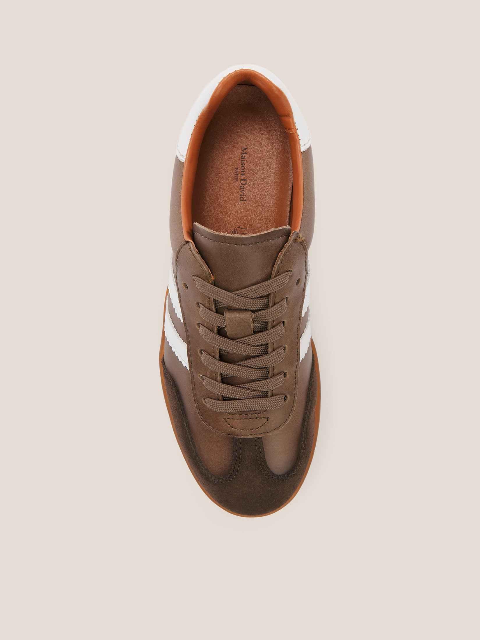 Женские кеды MAISON DAVID 4704260, серовато-коричневый