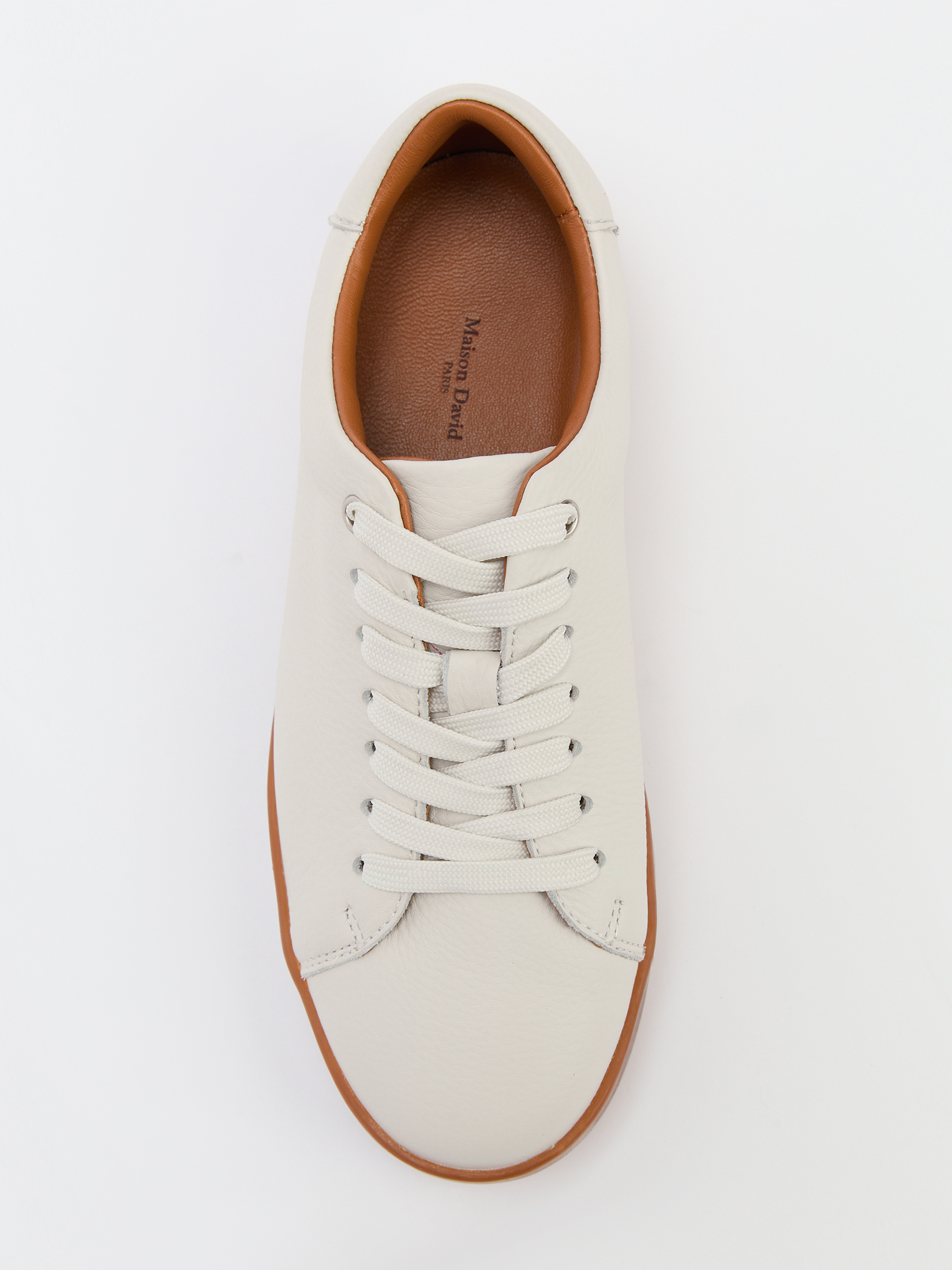 Женские кеды MAISON DAVID 4250444, молочно-белый