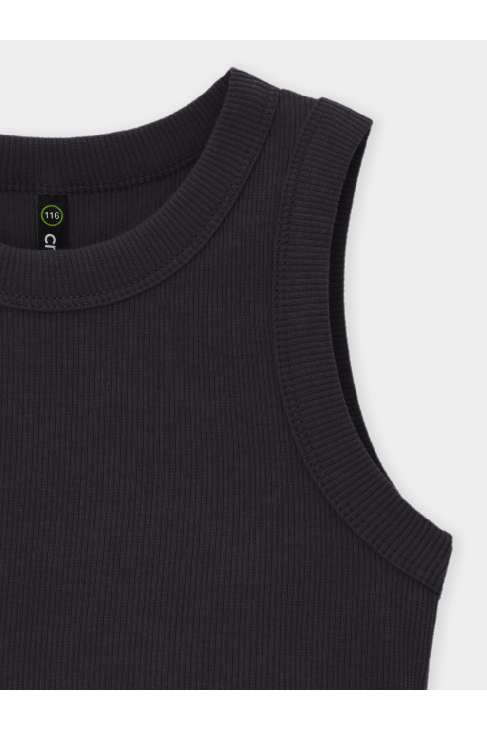 Crоckid Майка-топ КР 303013-1 антрацитовый 3902 к733 Crоckid