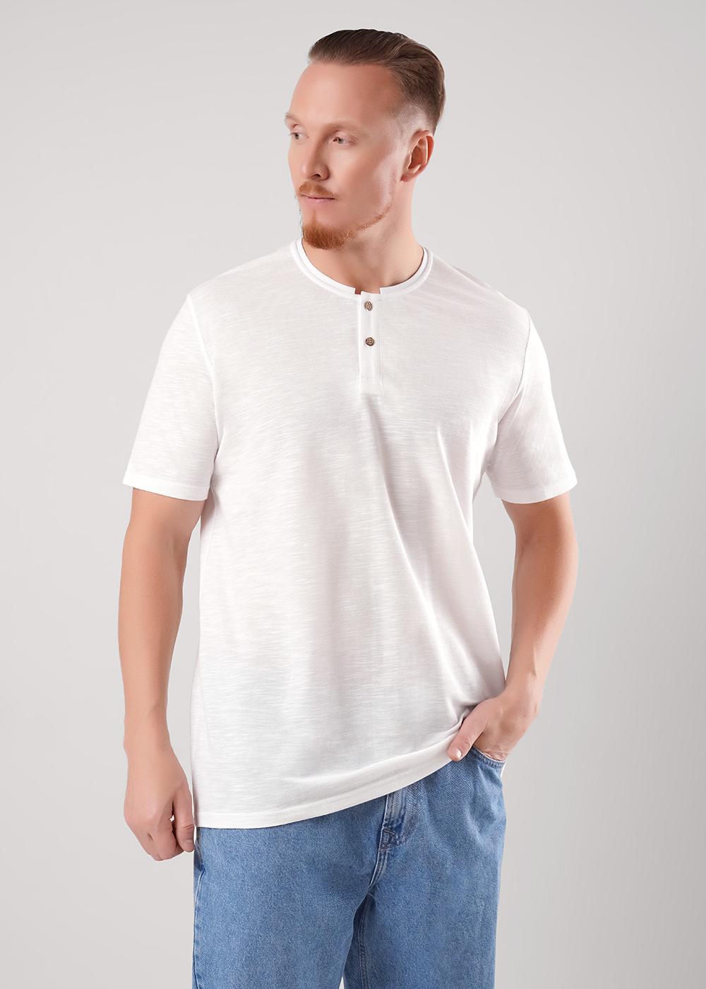 CLE 562061/01зо maxi Футболка мужская 562061/01зо maxi белый/молочный